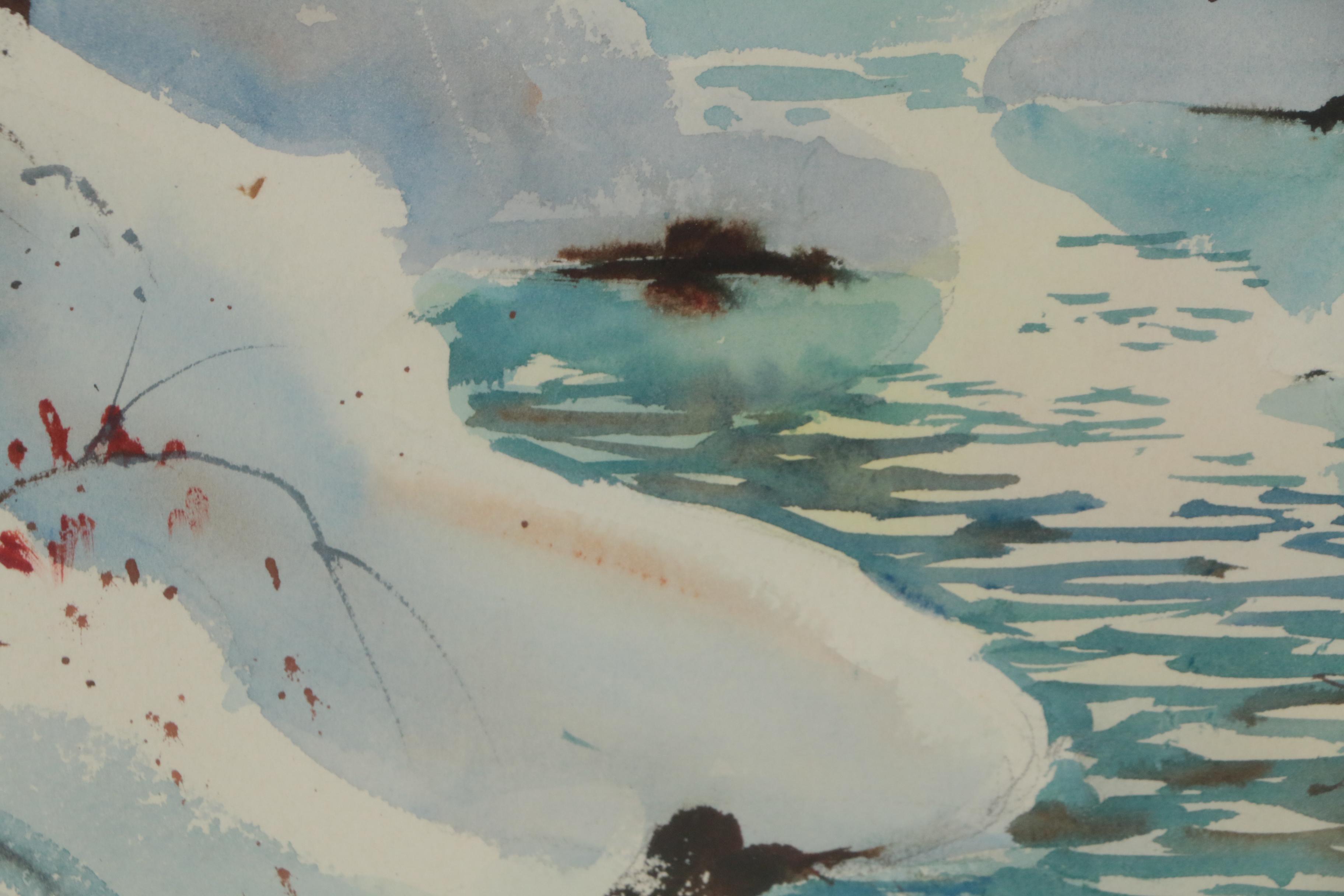 Keith Spears Jr. Watercolor Painting