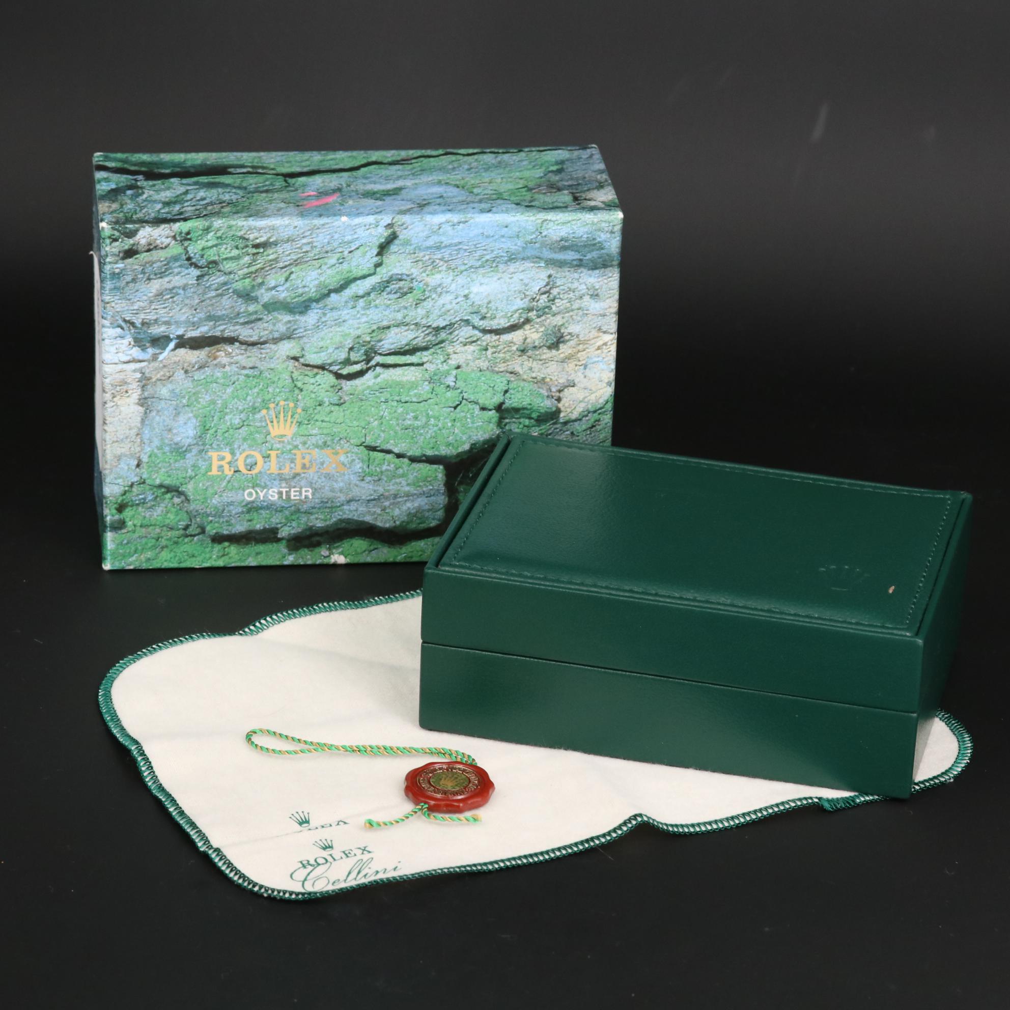 1997 Rolex Datejust Watch with Ivory Pyramide Roman Dial