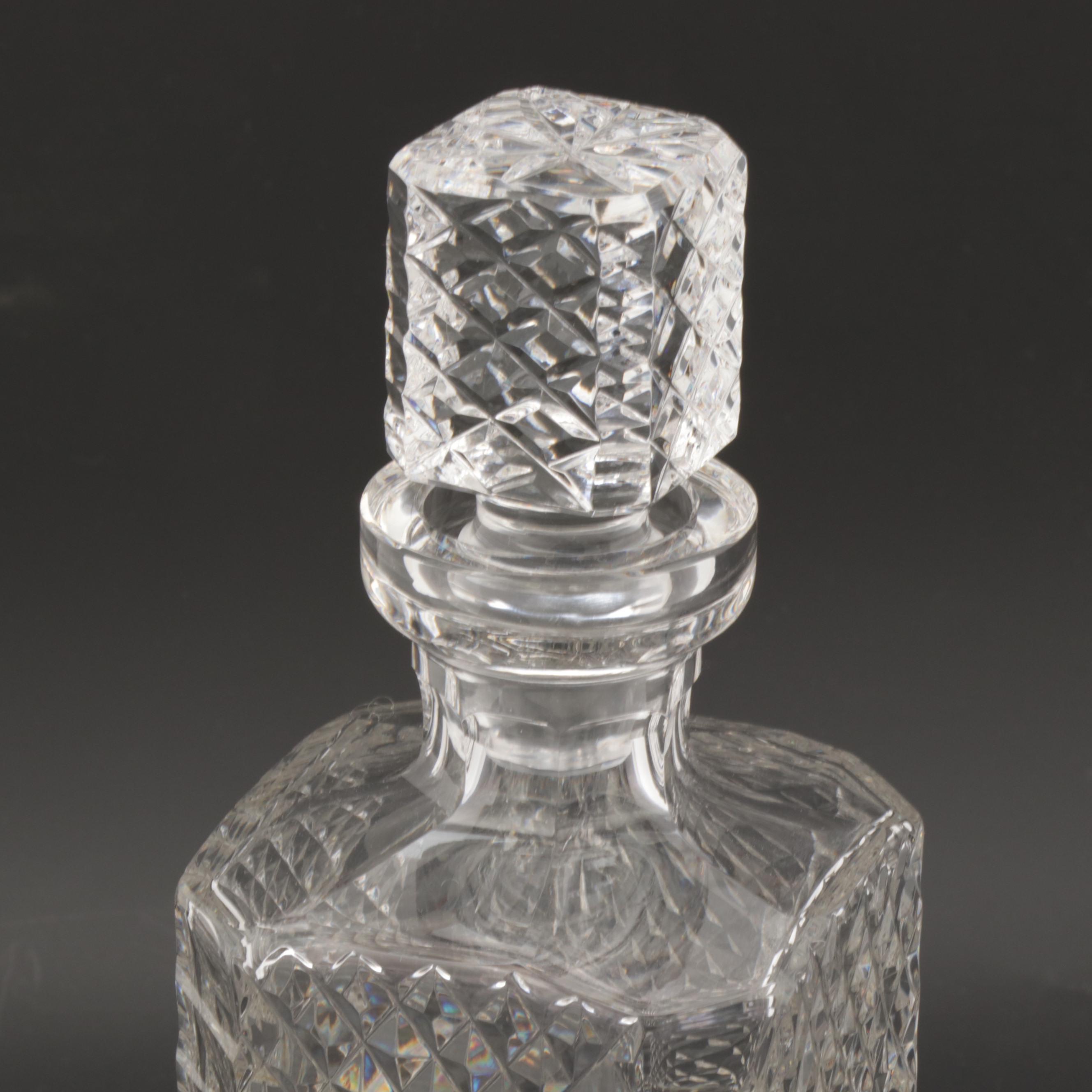 Waterford Crystal Decanter, Late-20th Century