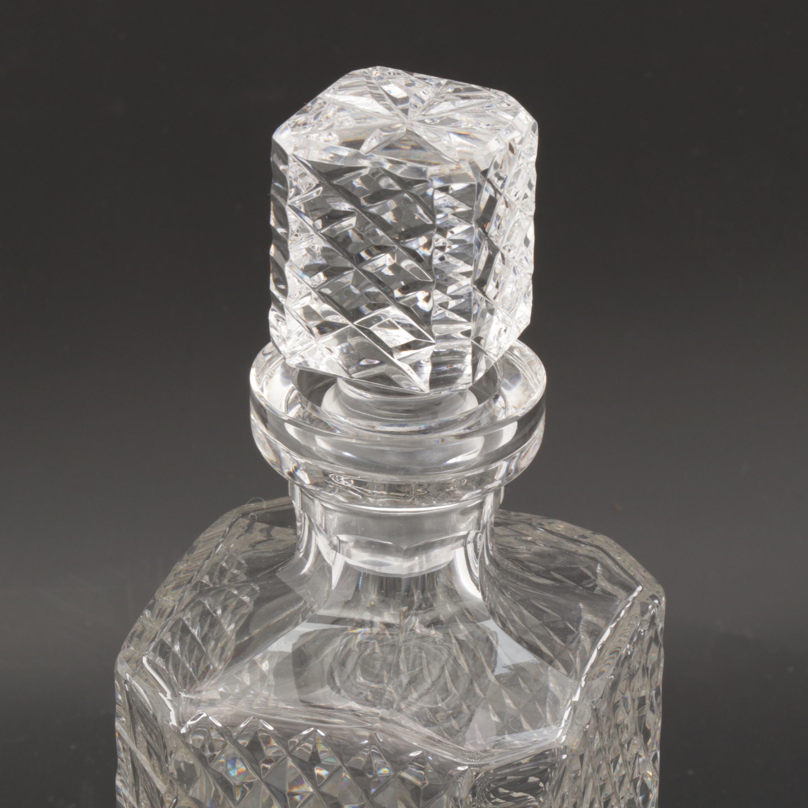 Waterford Crystal Decanter, Late-20th Century