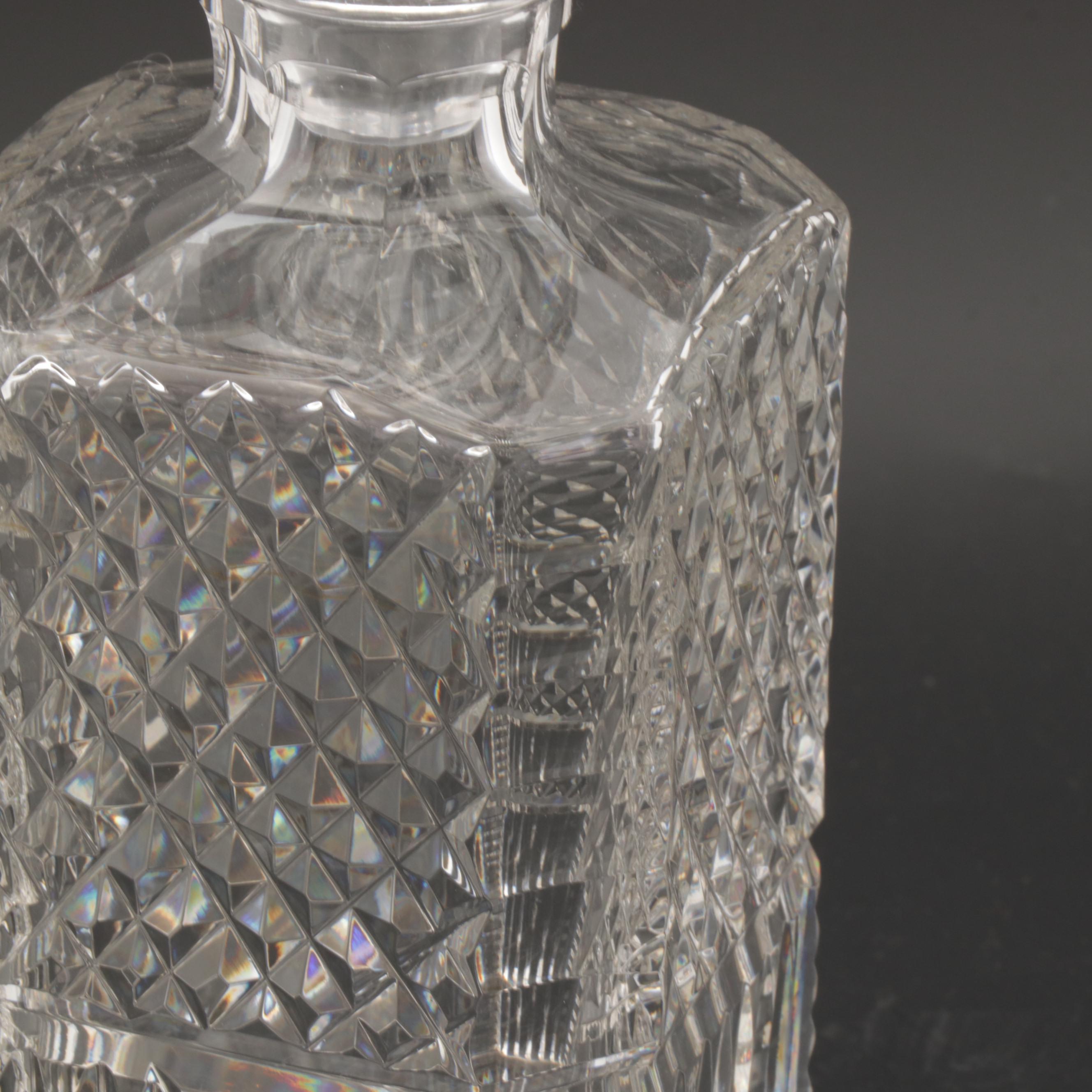 Waterford Crystal Decanter, Late-20th Century