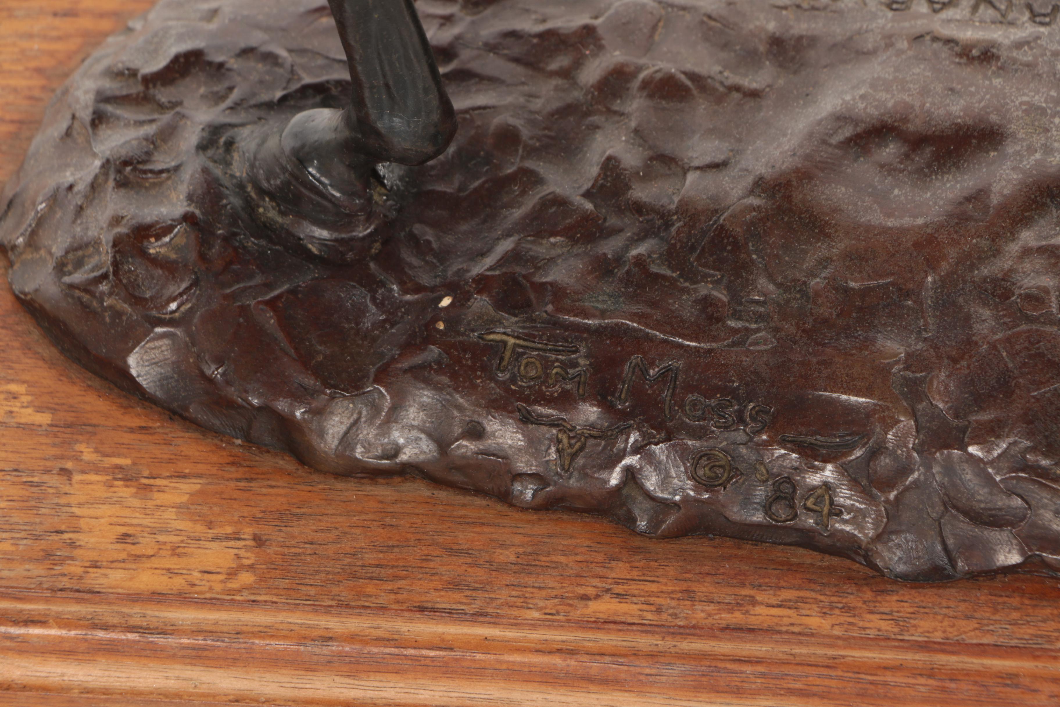 Tom Moss Bronze Horse Sculpture "Barnaby ++", 1984