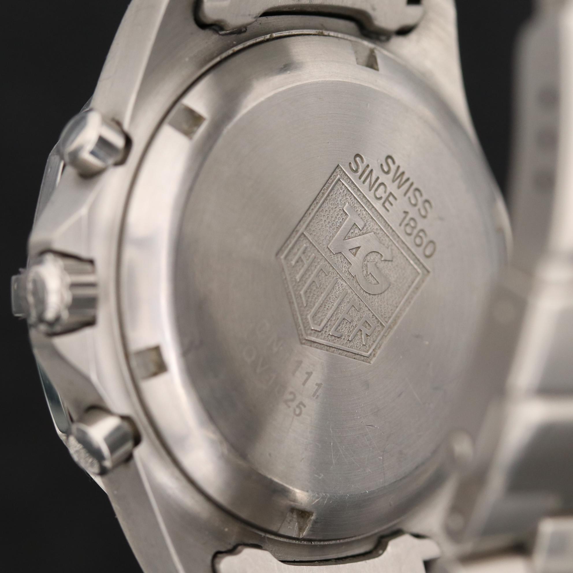 TAG Heuer Professional 200 Meters Stainless Steel Chronograph Watch