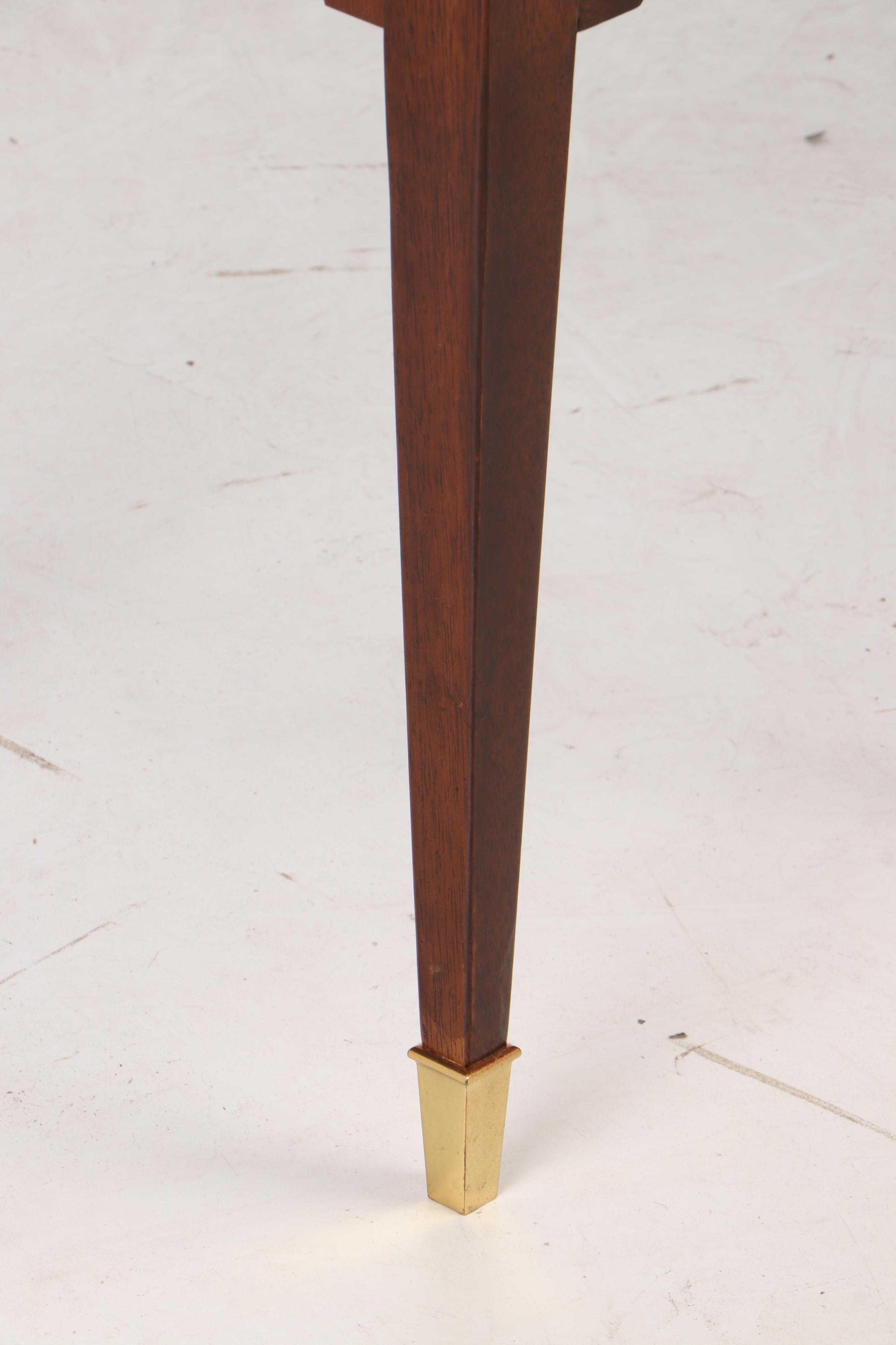 Hepplewhite Style Mahogany Breakfront Sideboard, Late 20th Century