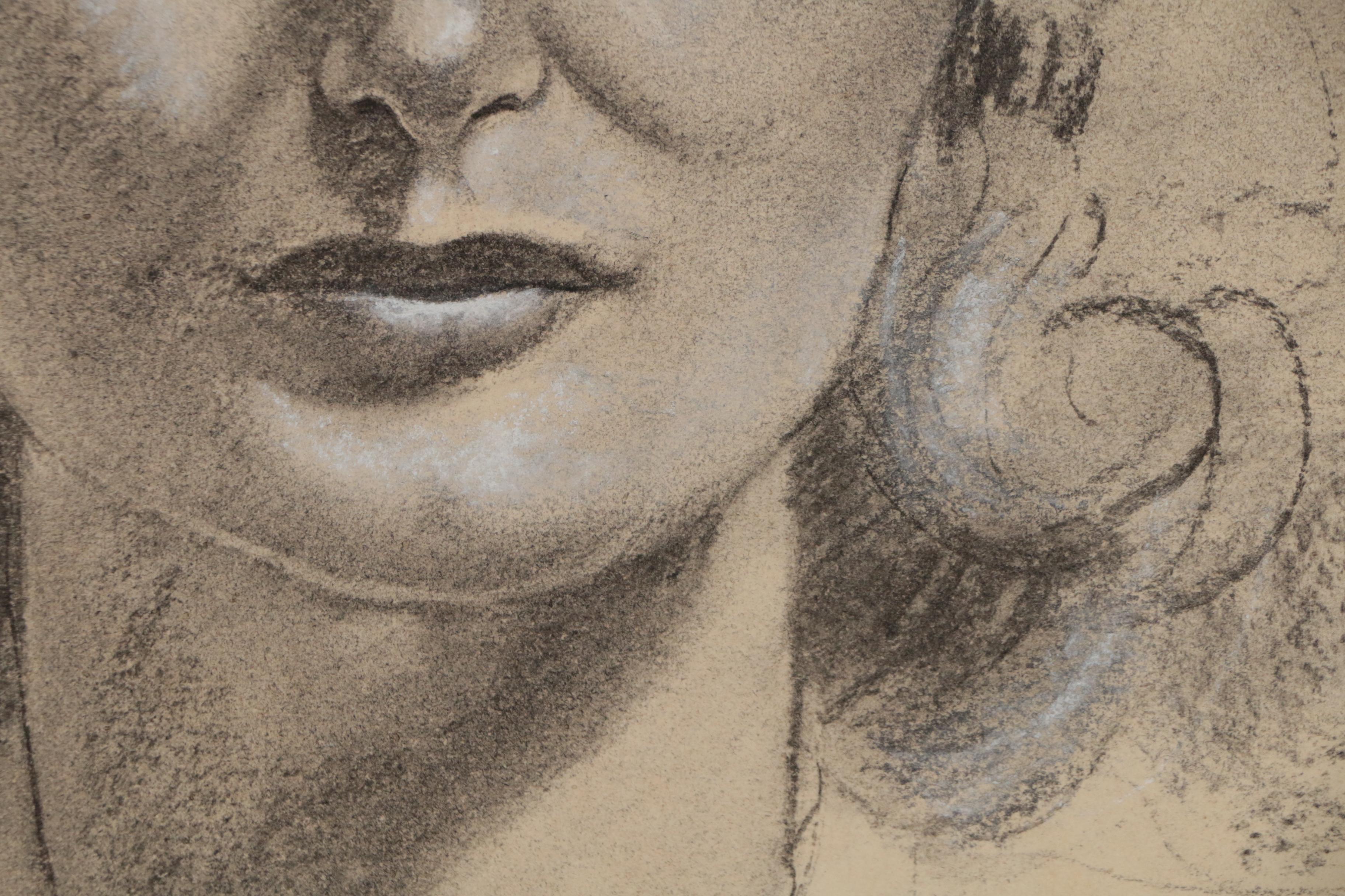 Mardee Hoff Foster Charcoal Portrait Drawings