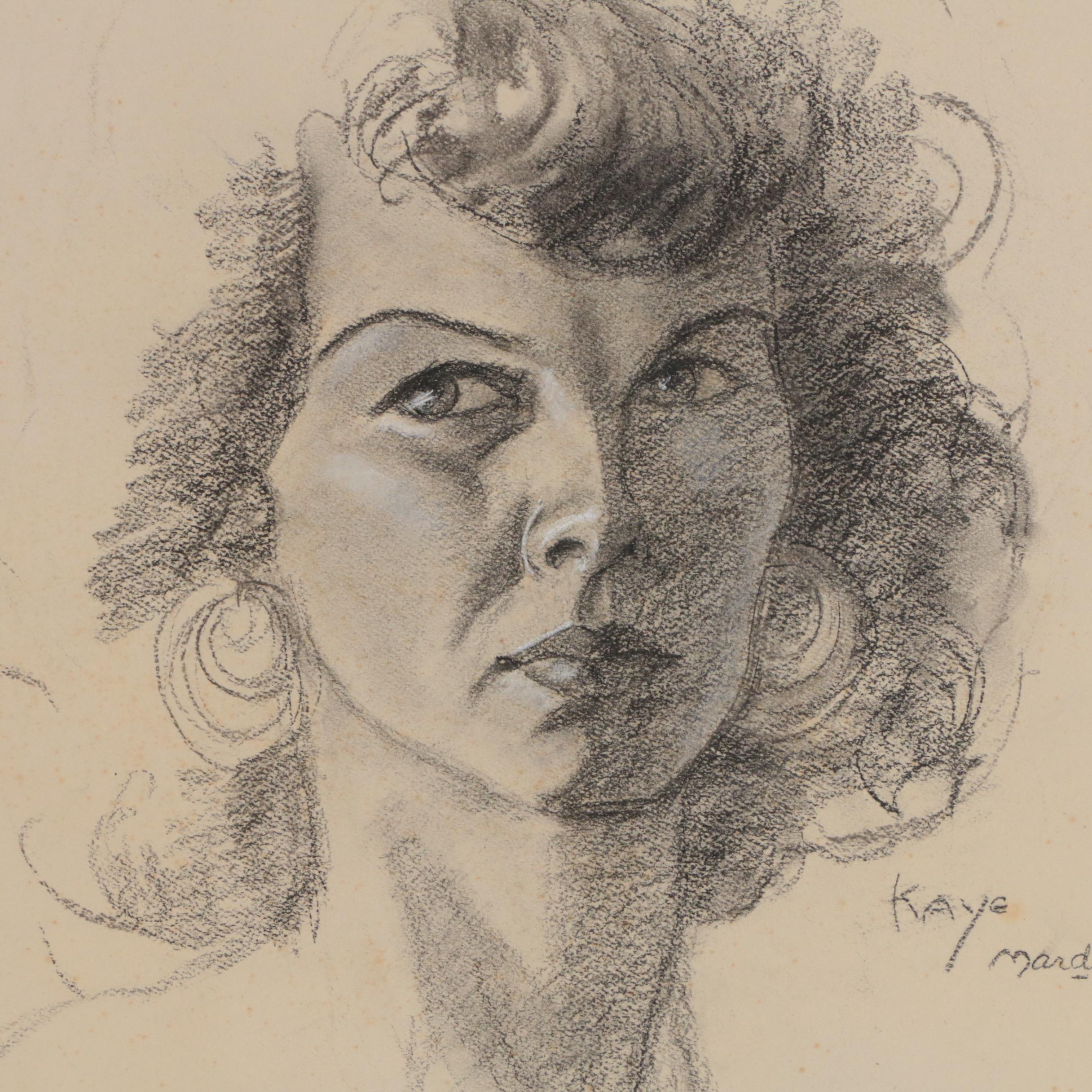 Mardee Hoff Foster Charcoal Portrait Drawings