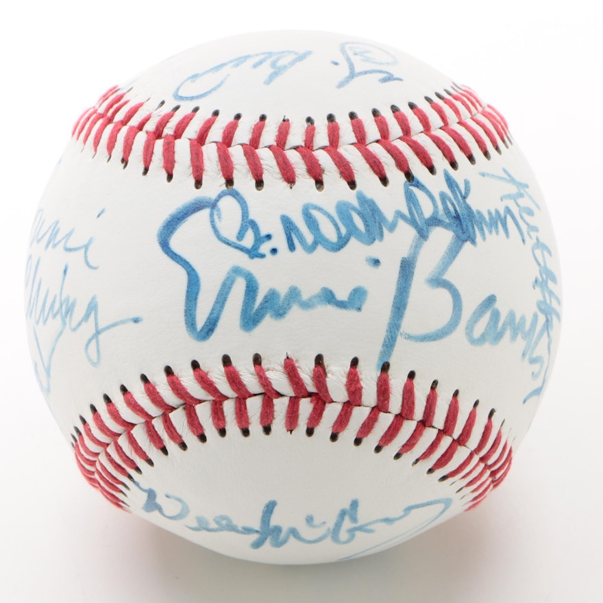 Baseball Players and Celebrity Signed Baseball