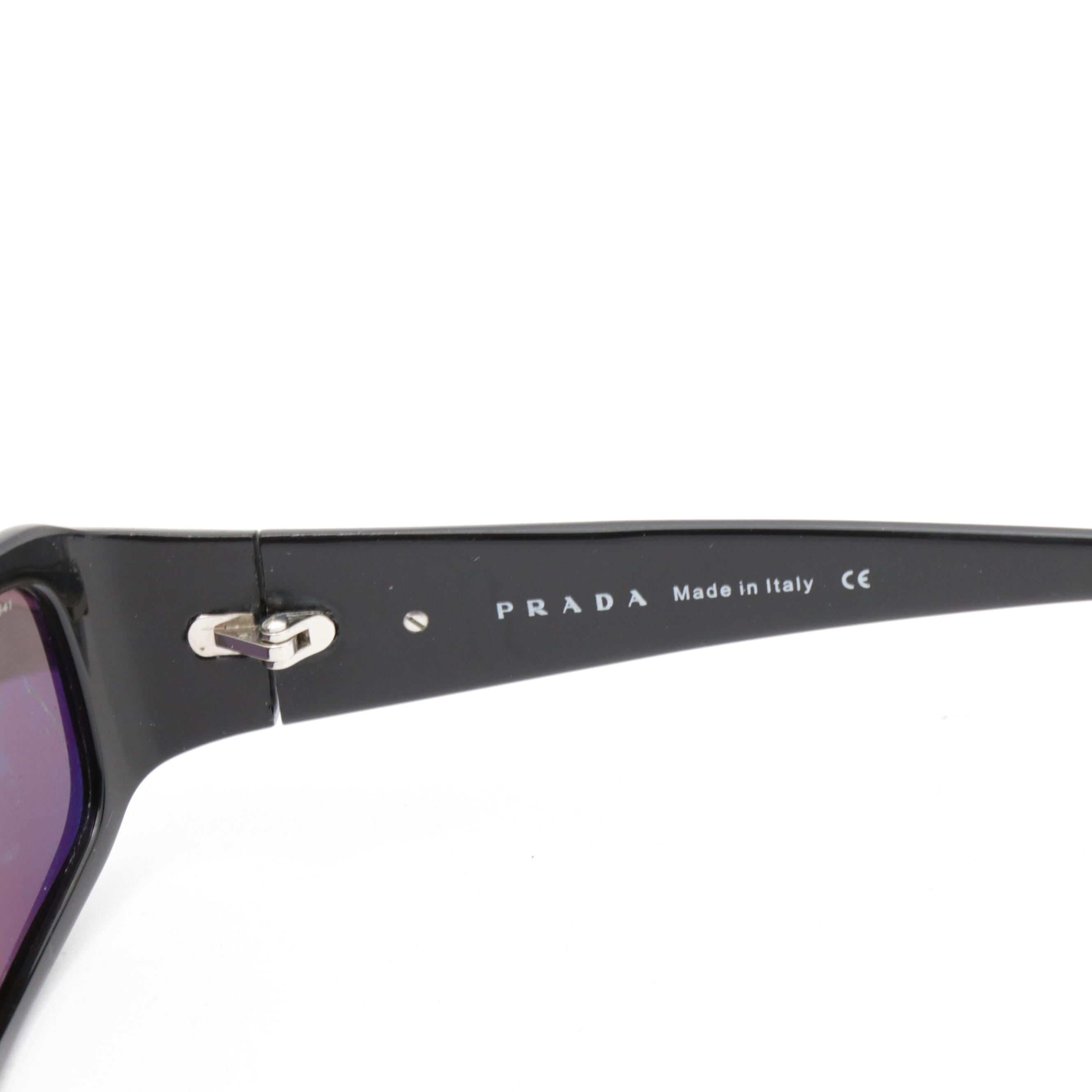 Prada SPR 03E Black Sunglasses with Case