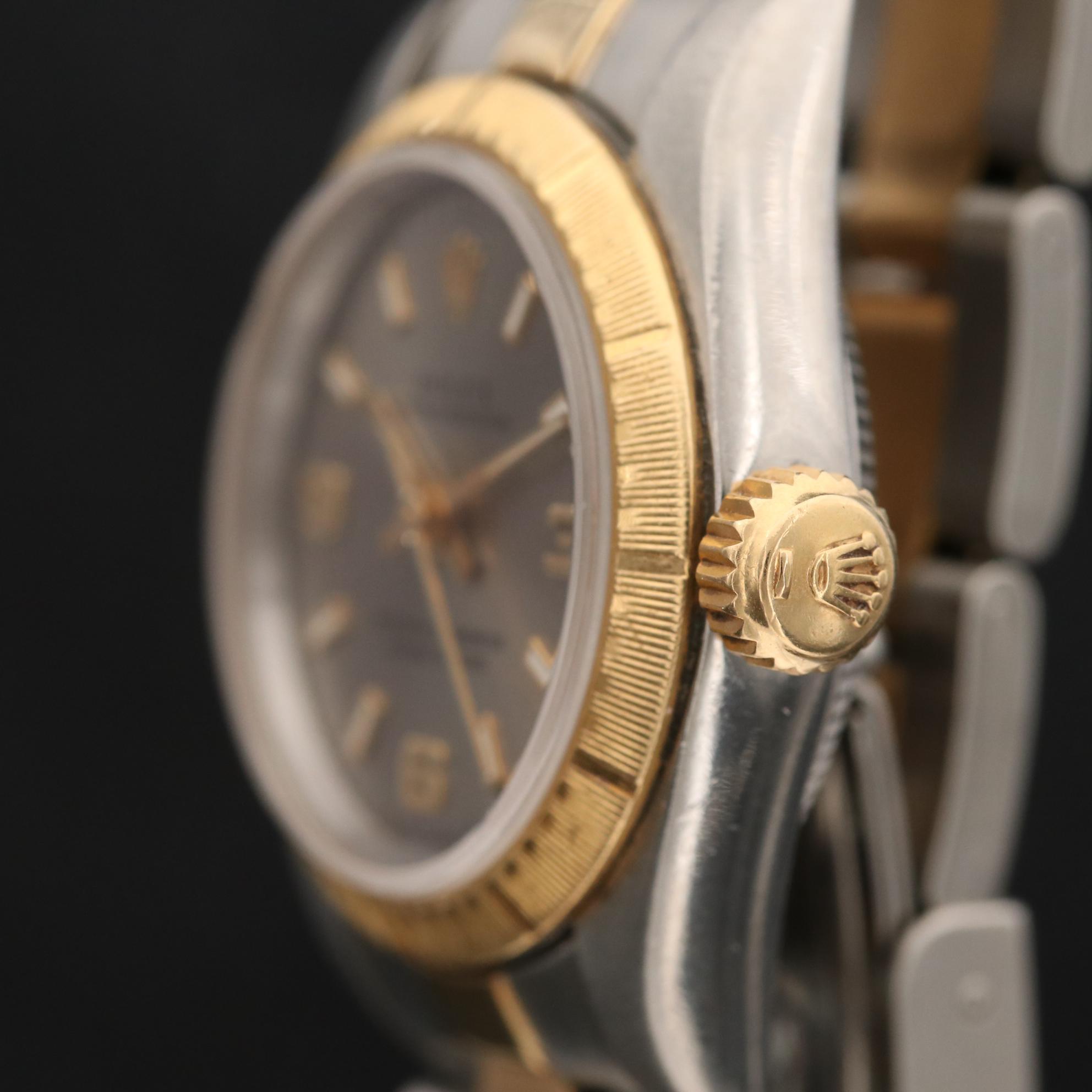 18K Gold and Stainless Steel Rolex Oyster Perpetual Automatic Watch