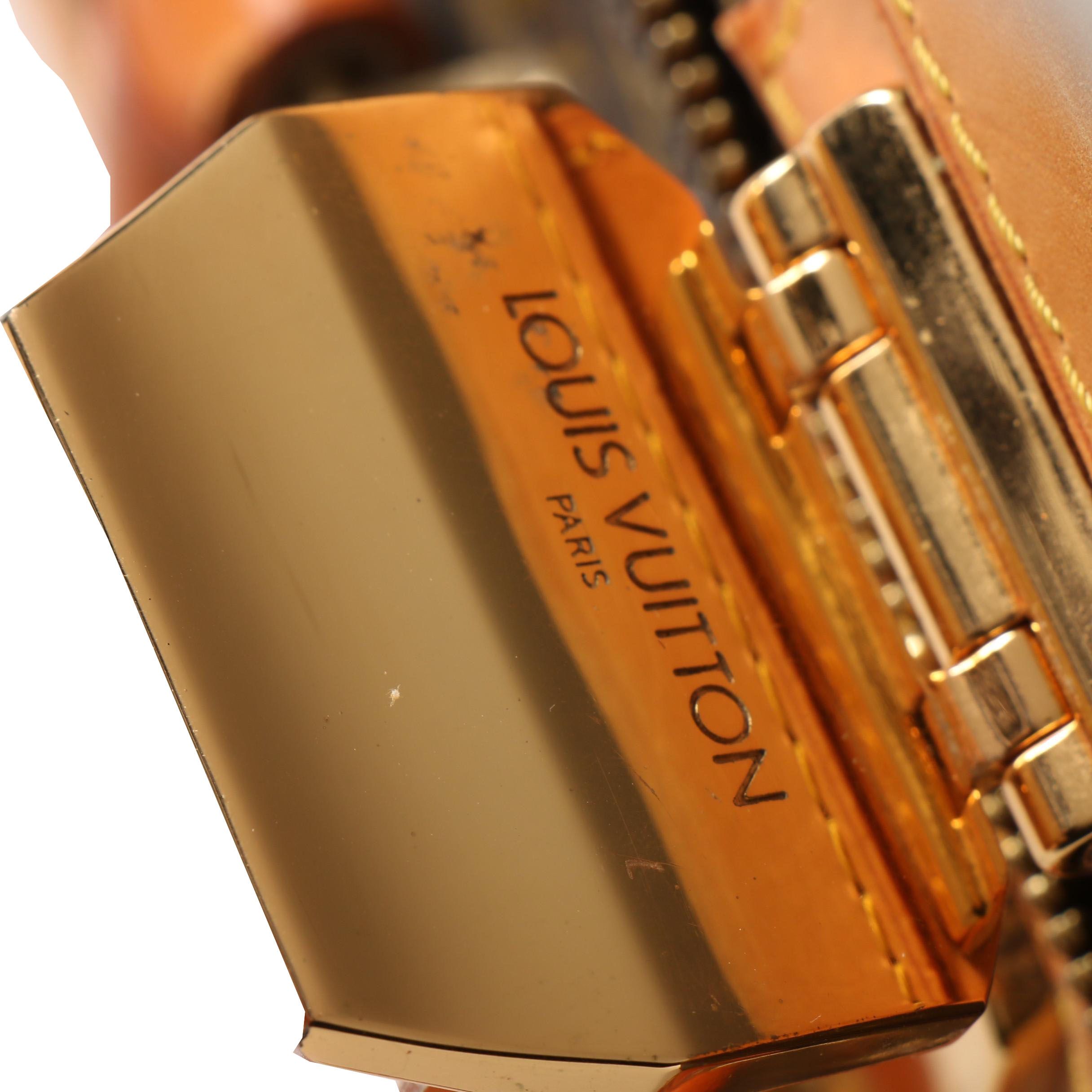 Louis Vuitton Combination Lock Hardside Suitcase in Monogram Canvas, Vintage