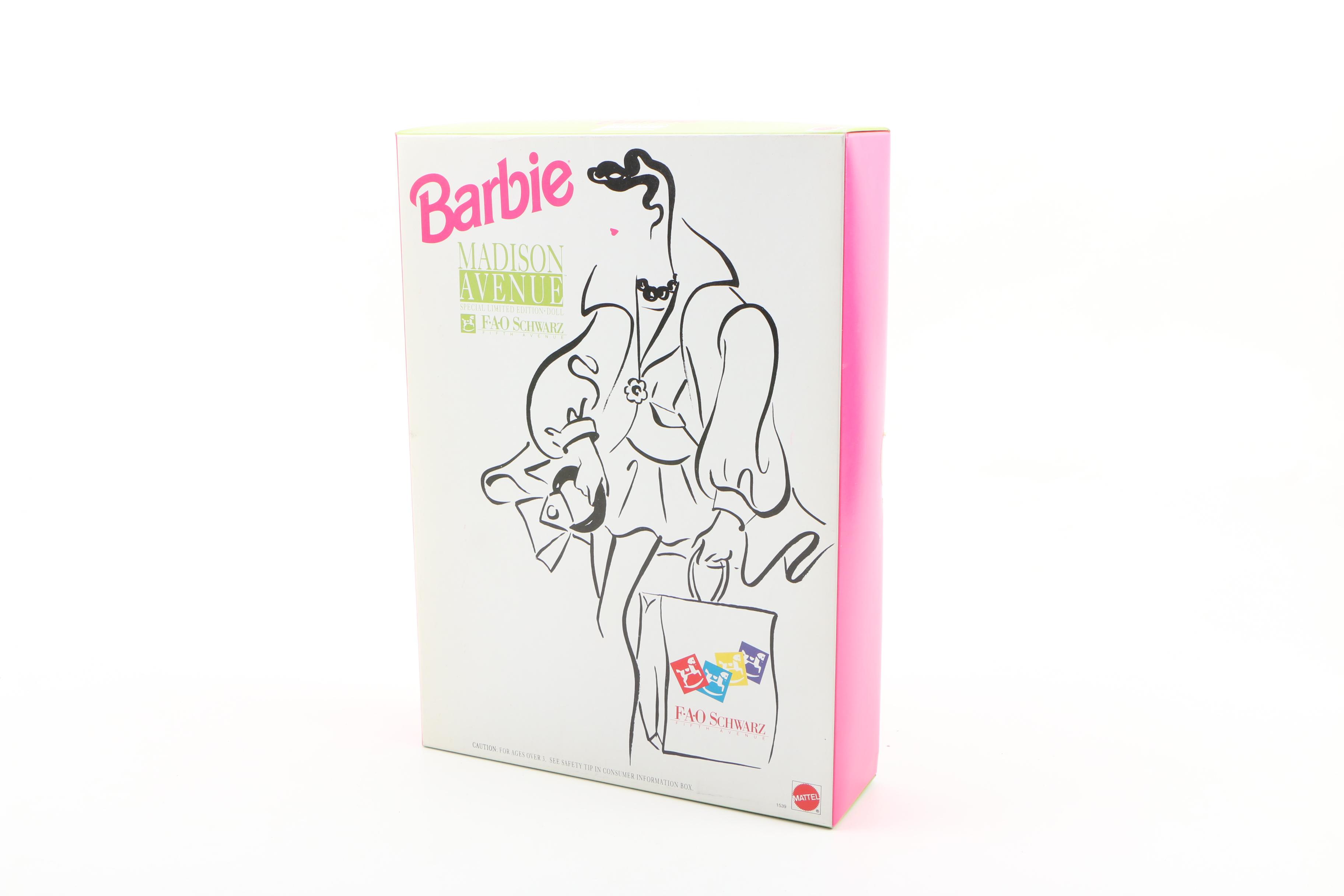 F.A.O. Schwarz and Kate Spade Limited Edition Barbie Fashion Dolls