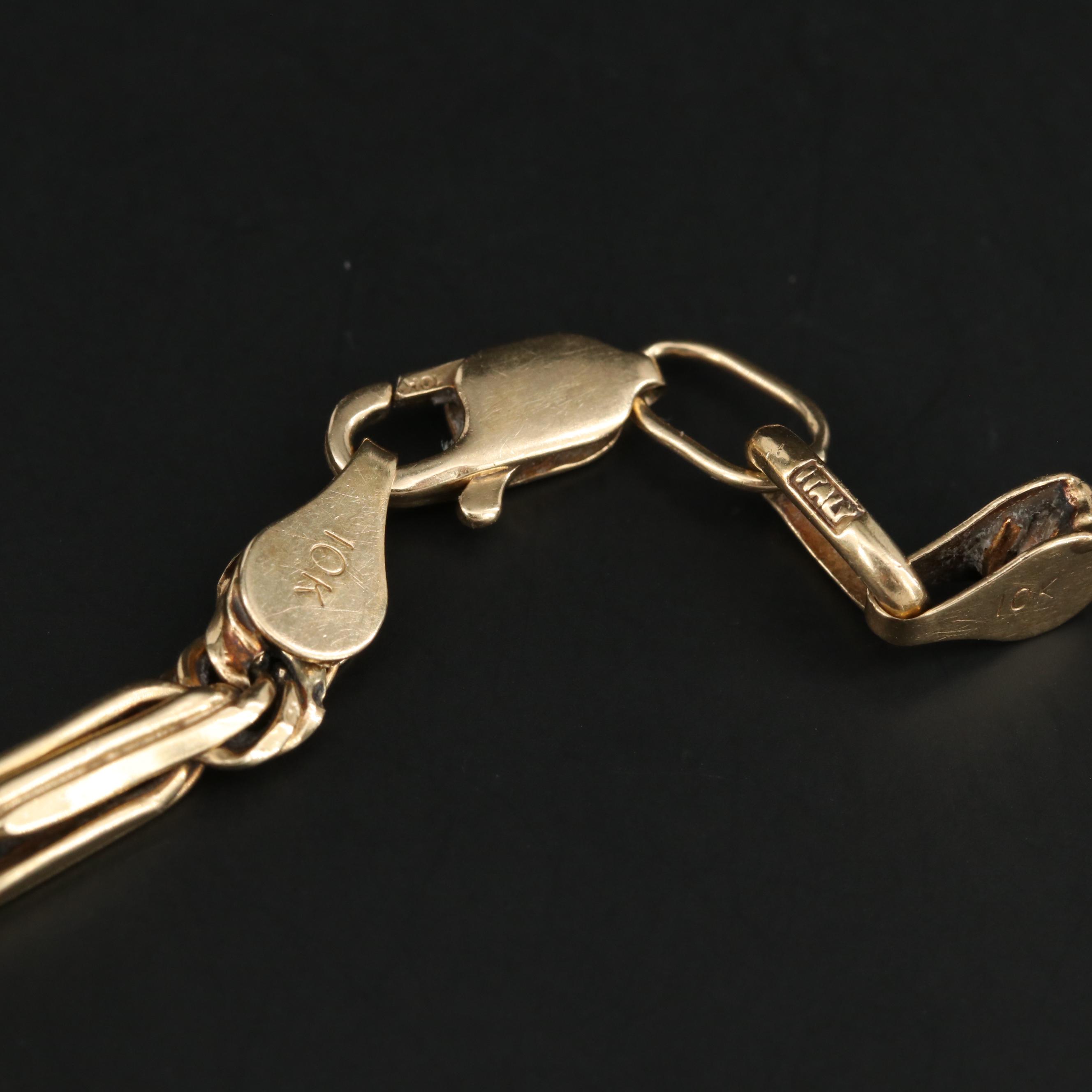 10K Yellow Gold Bracelet