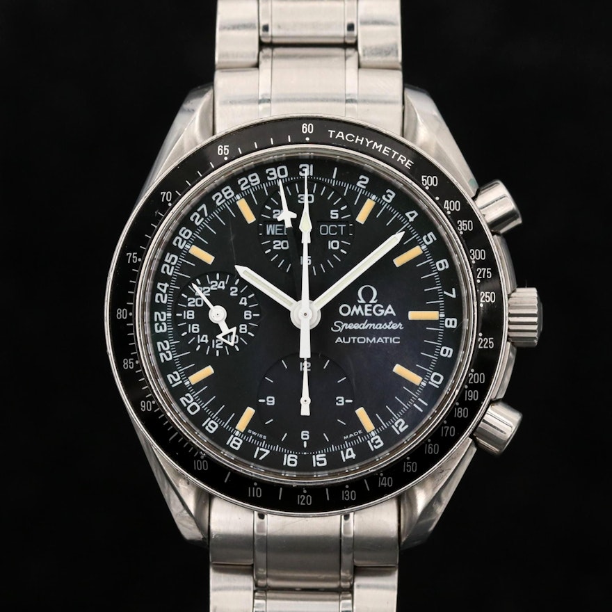 Omega Speedmaster Day-Date MK40 Automatic Wristwatch