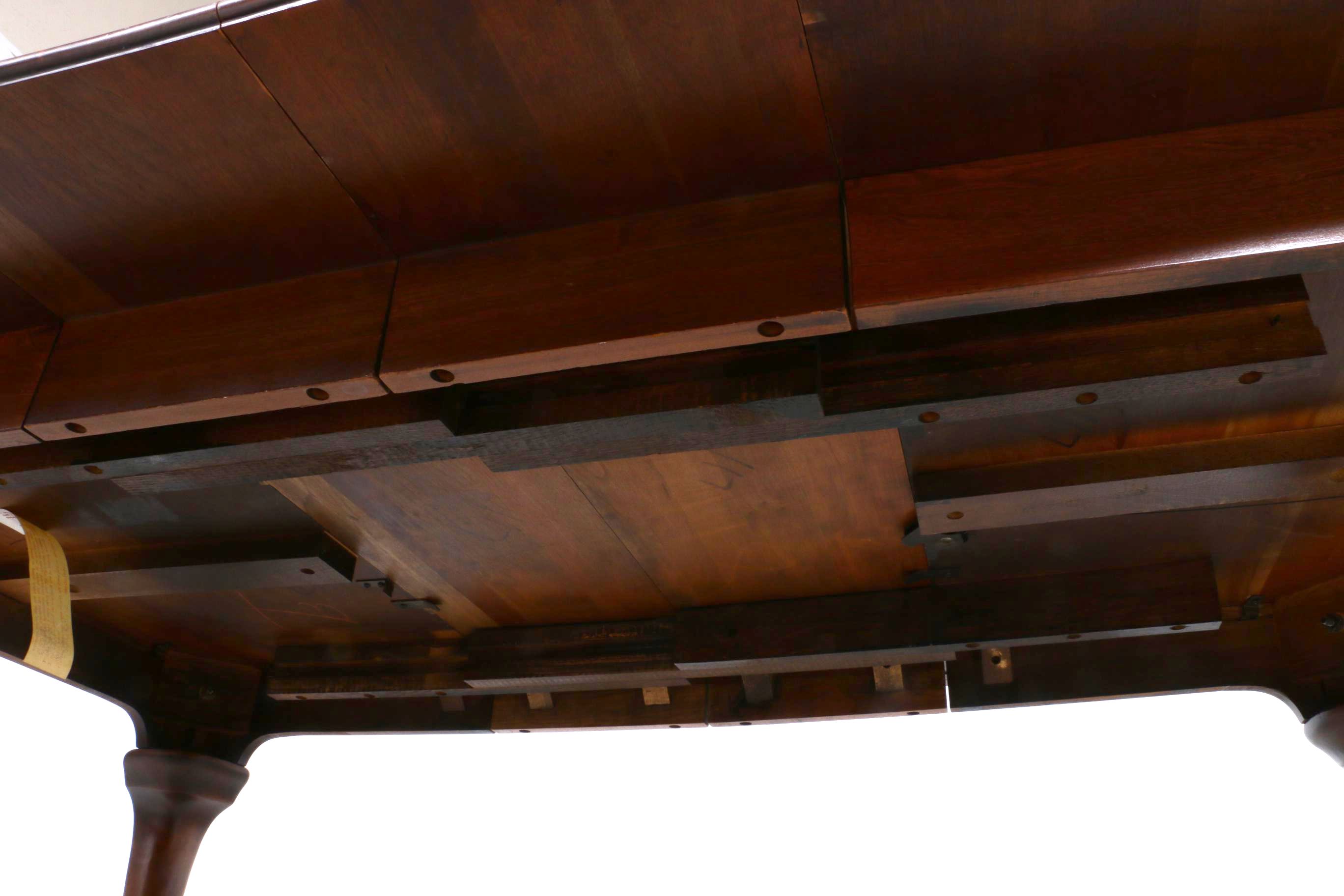 Cherry Queen Anne Style Dining Table and Chairs