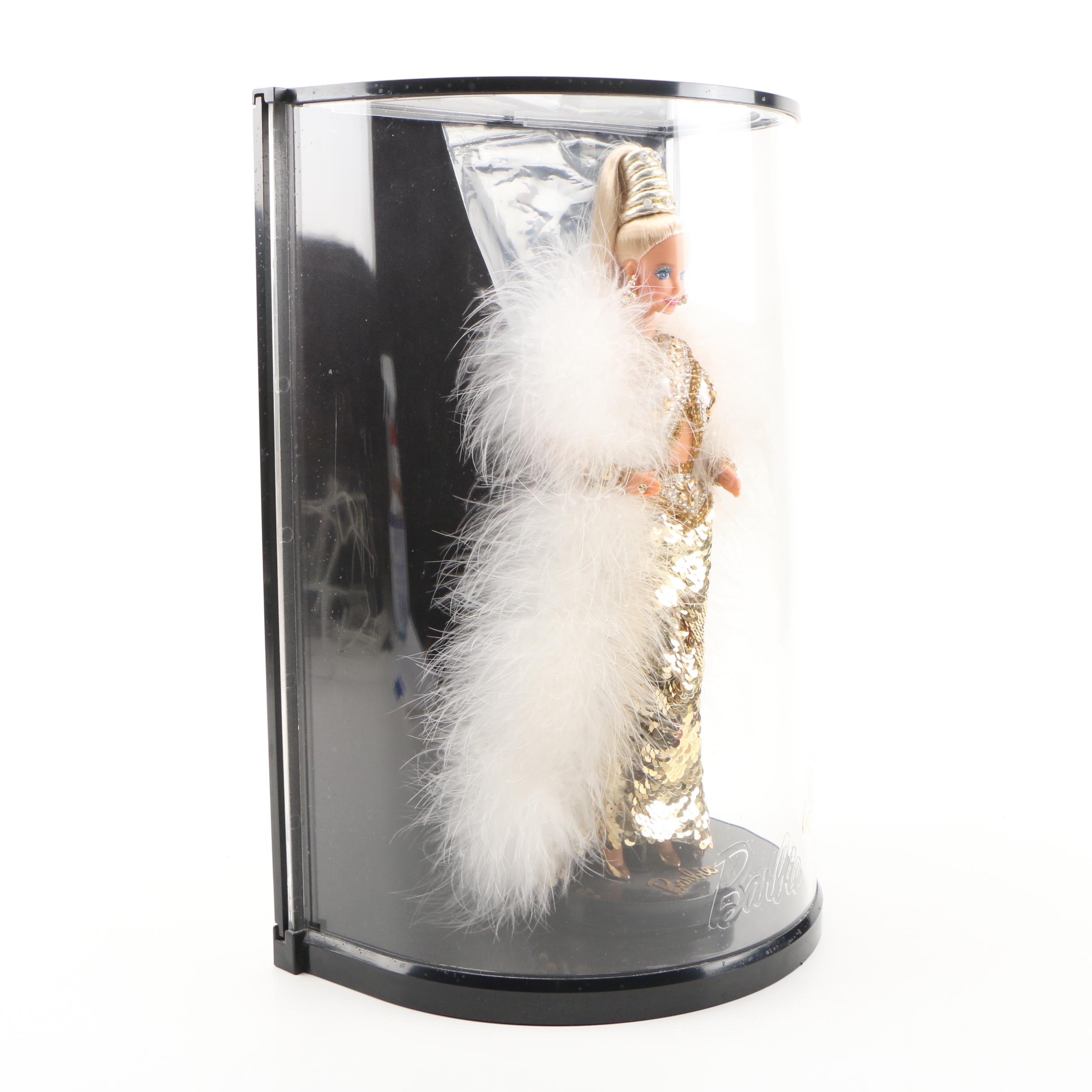 Bob Mackie First in Series "Gold Barbie" Fashion Doll, 1990