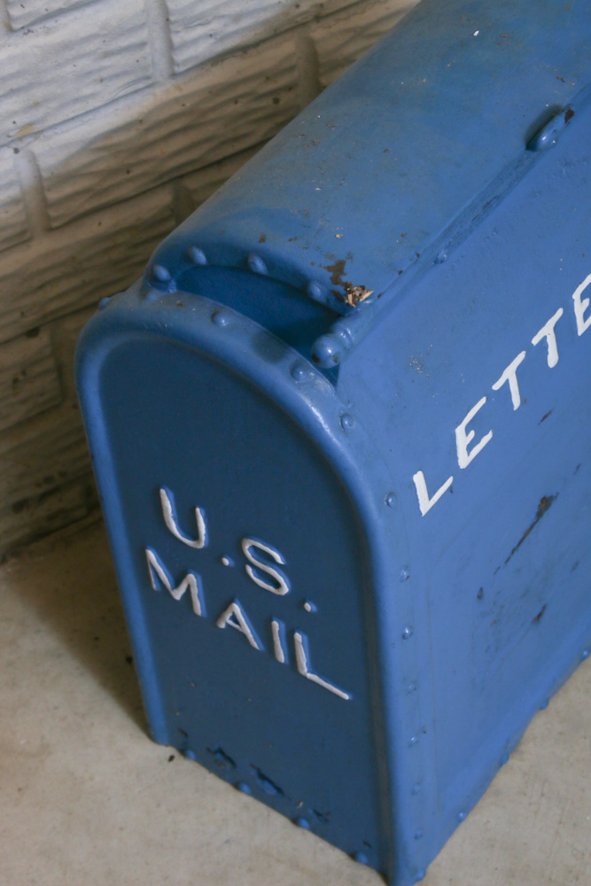 Cast Iron U.S. Mail Letter Box, 1920s