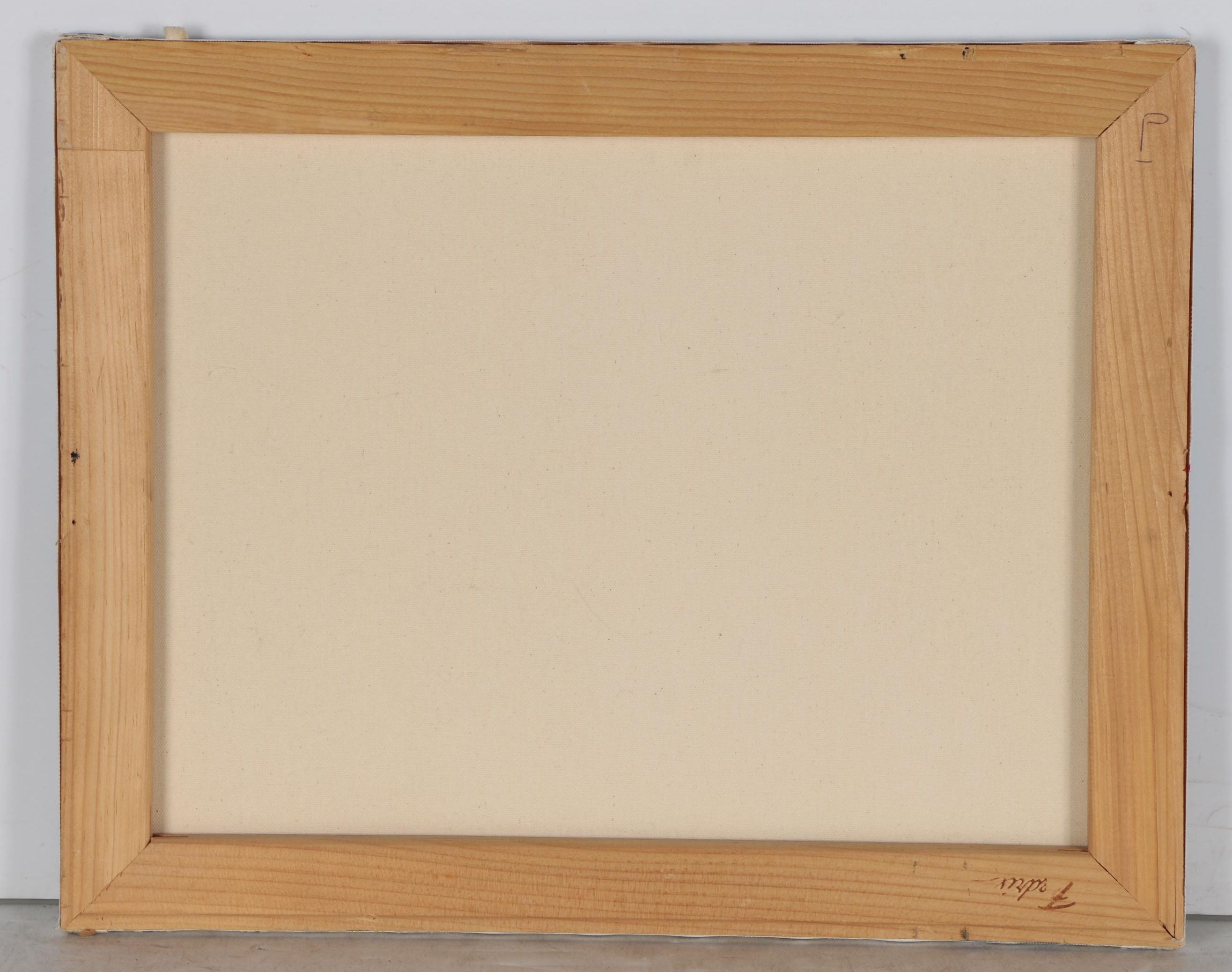 Frédéric Bonin-Pissarro Abstract Landscape Oil Painting, Late 20th Century