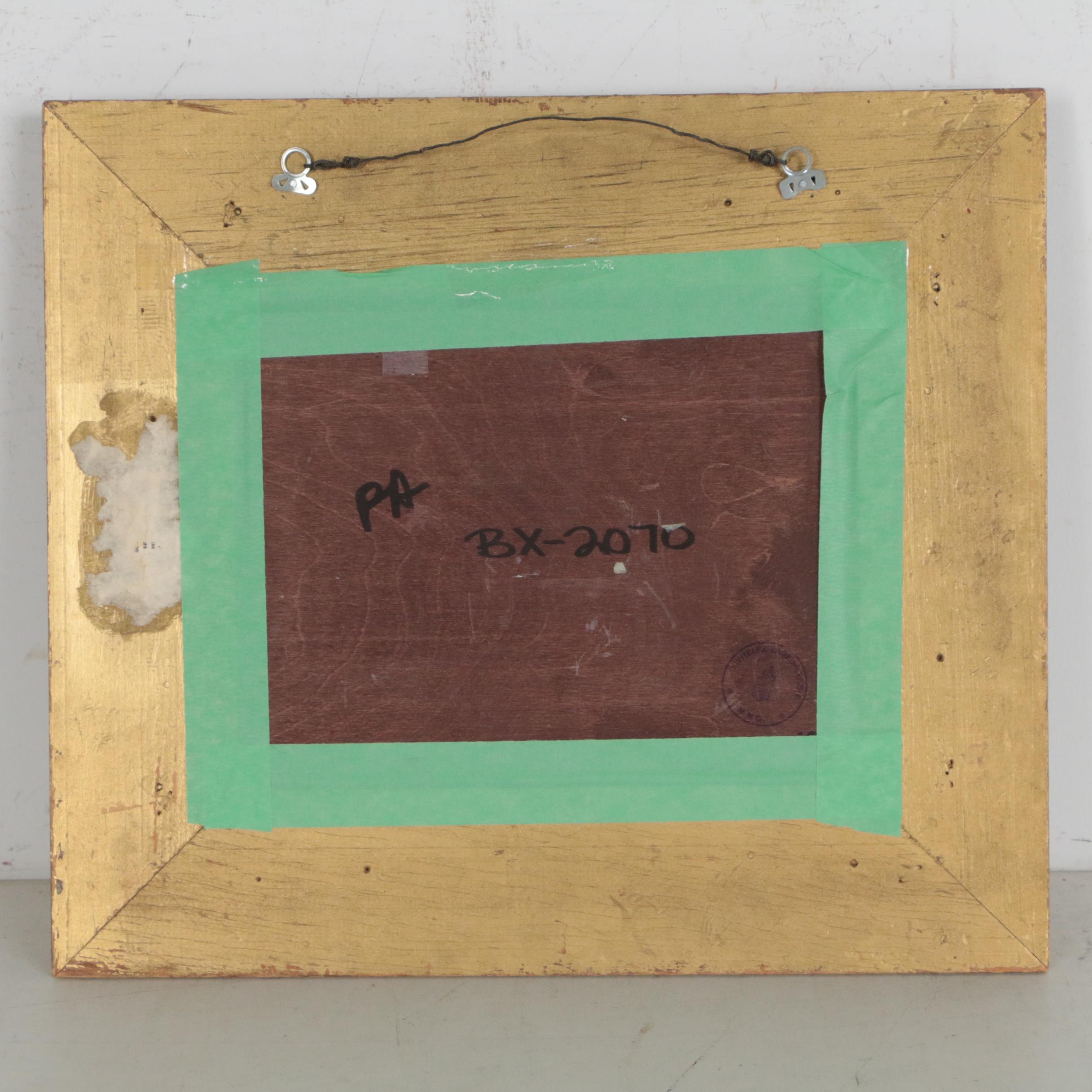 Vilmos Paksi Equine Portrait Oil Painting