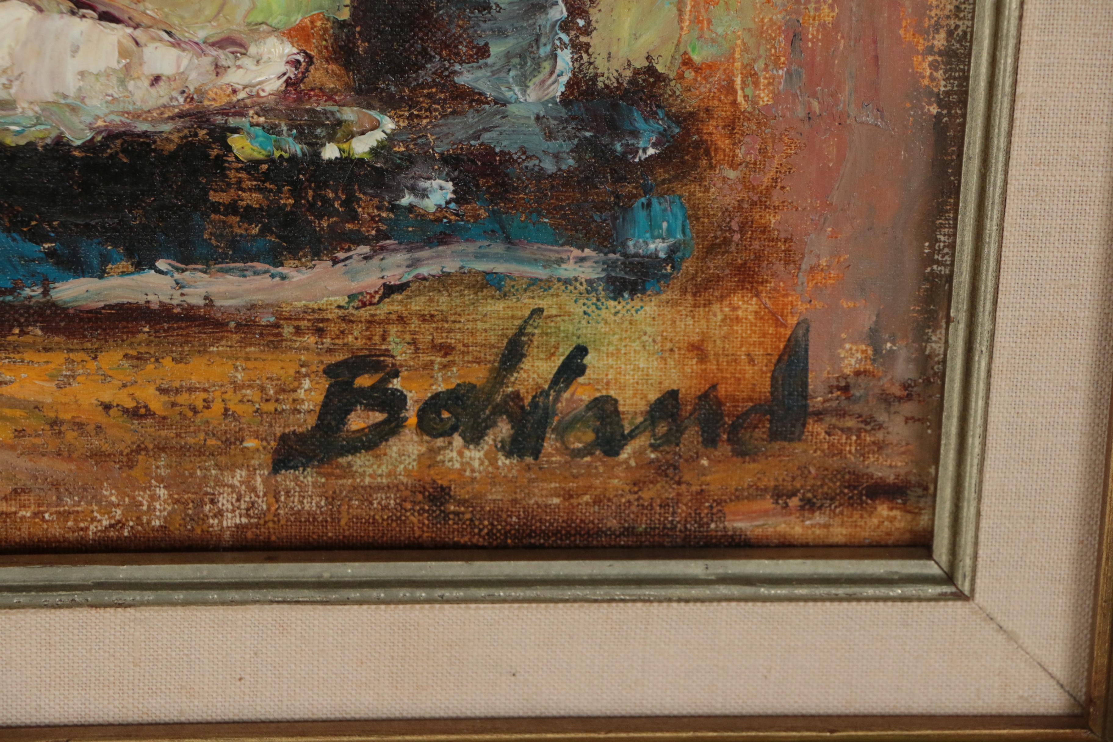 George Bohland Oil Painting of Clown