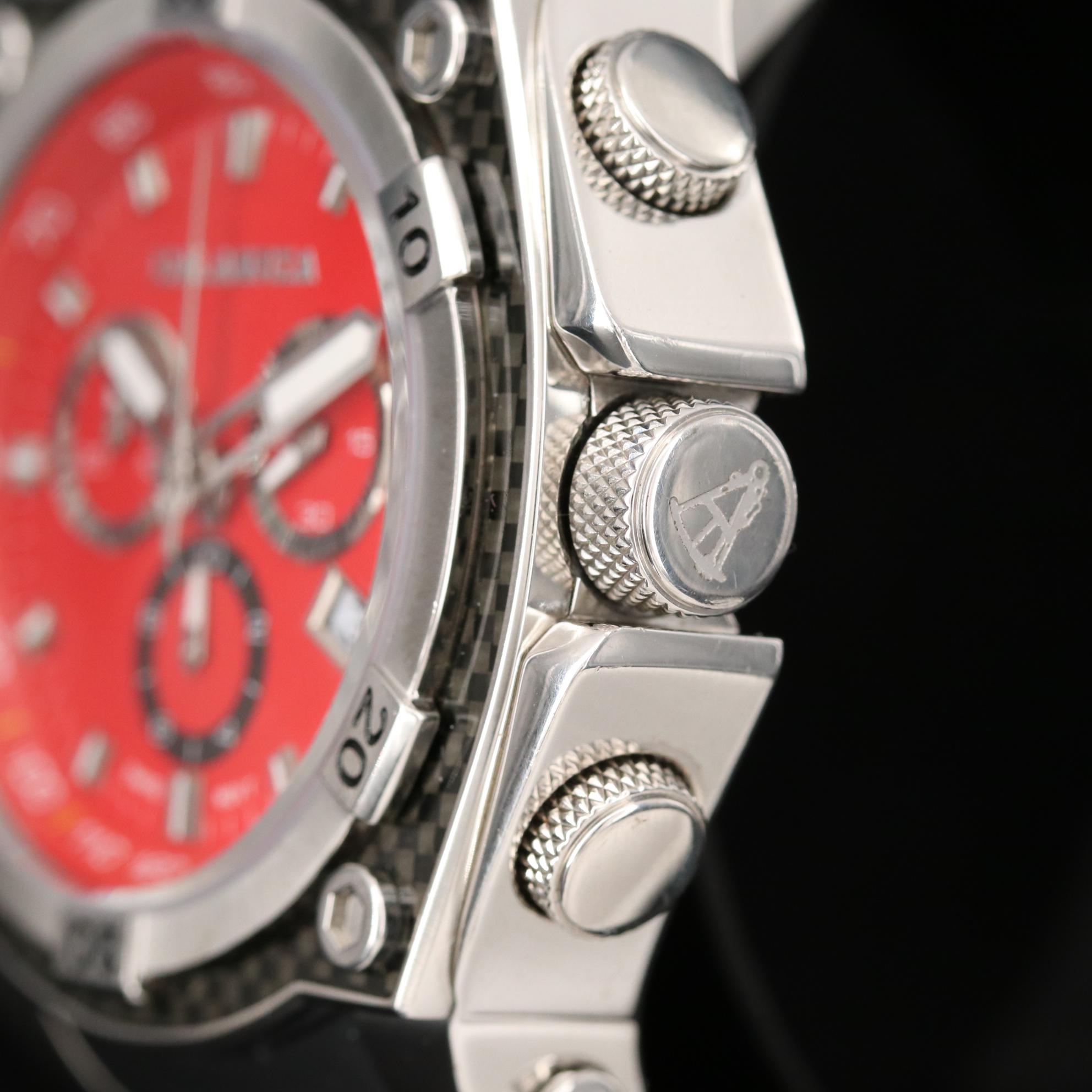 Calabria Stainless Steel Quartz Chronograph Watch