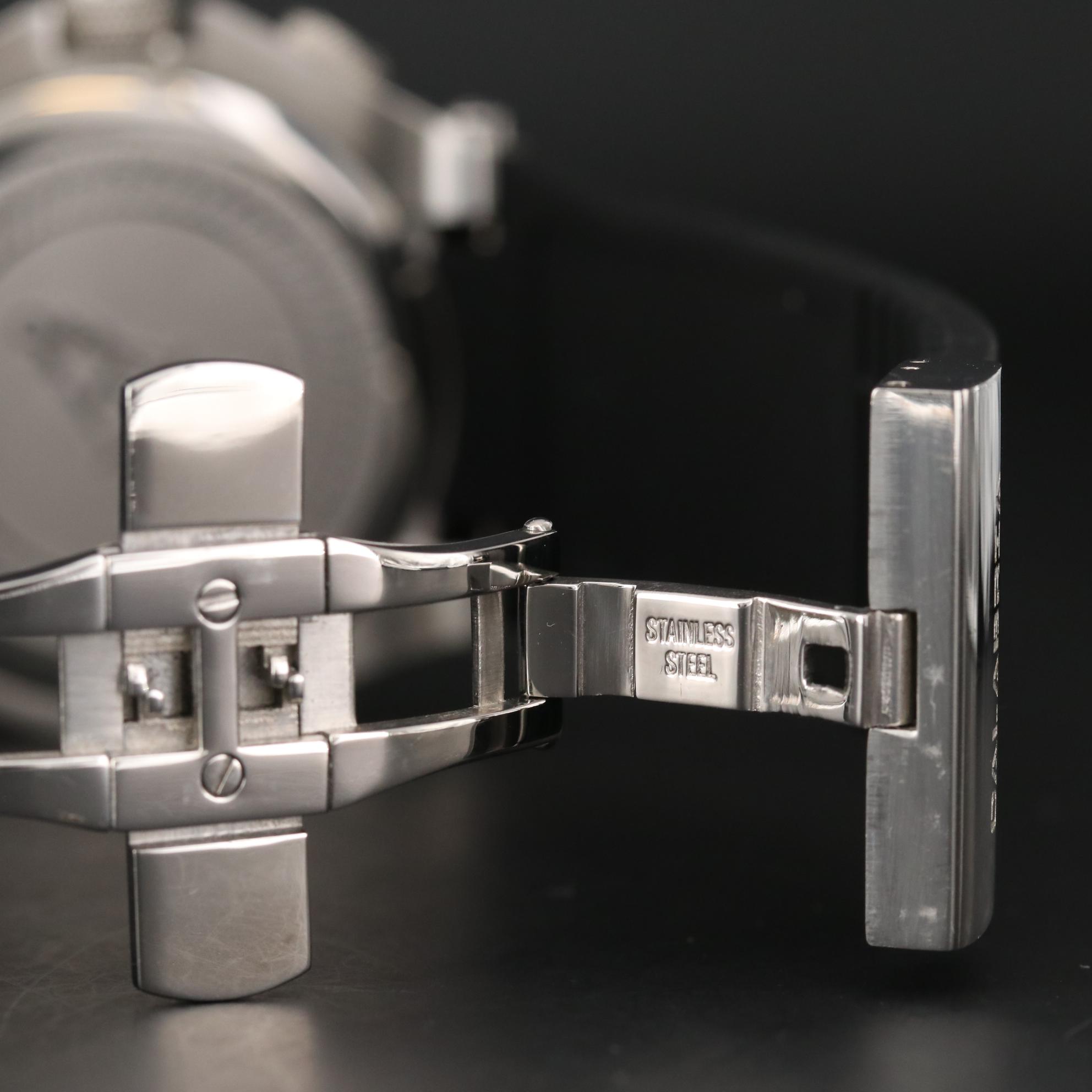 Calabria Stainless Steel Quartz Chronograph Watch