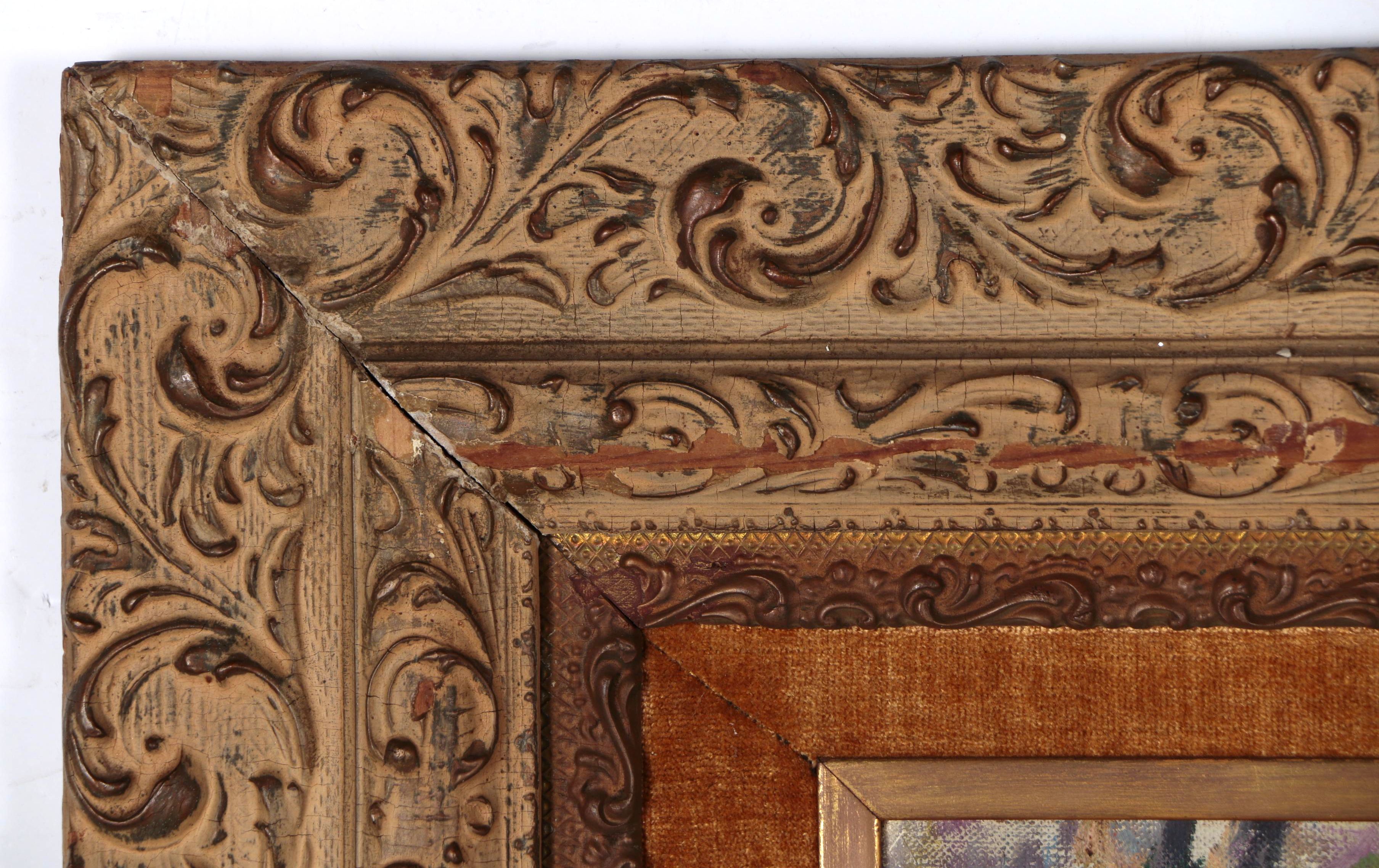 Ethel Blanchard Collver Figural Oil Painting