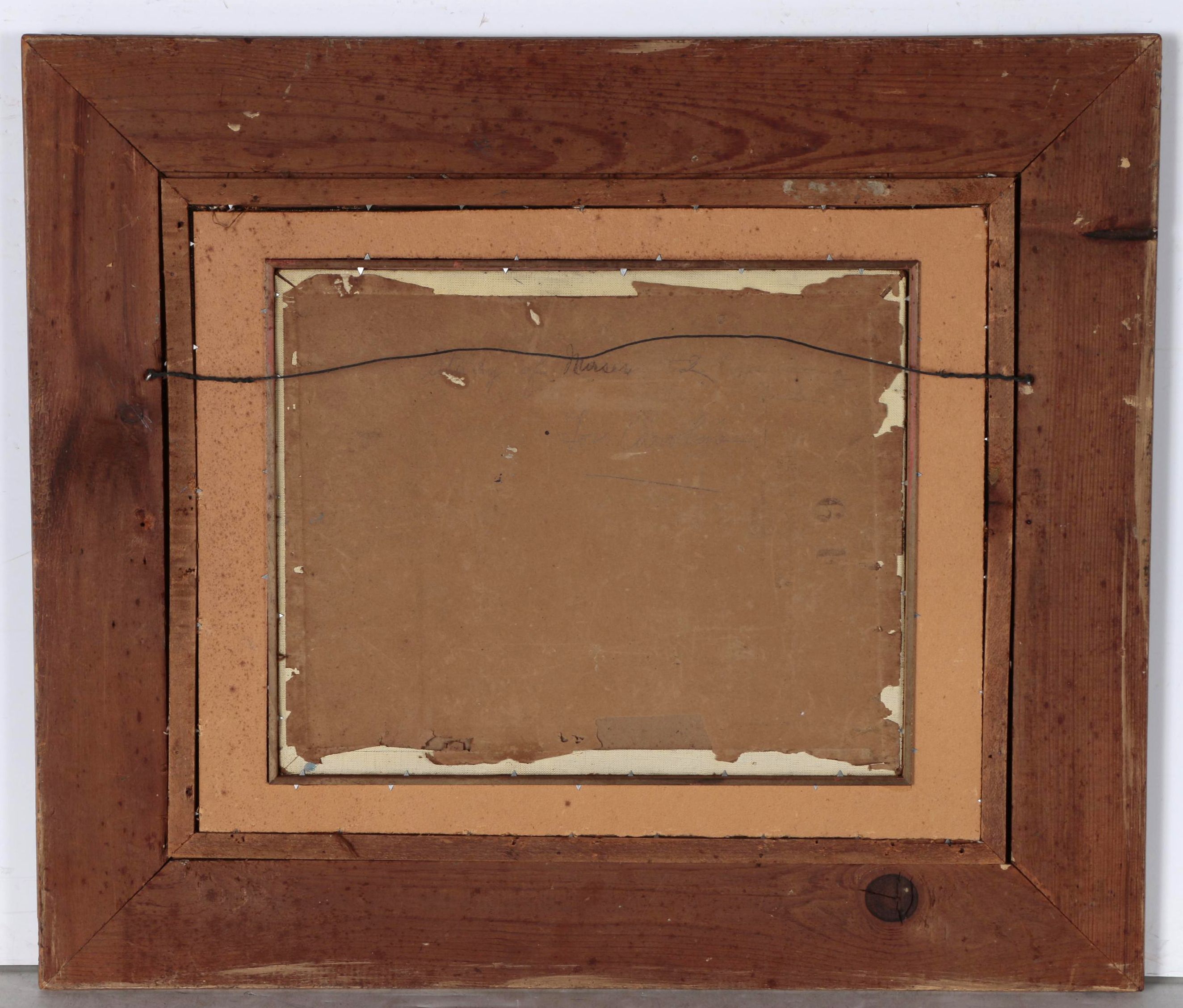 Ethel Blanchard Collver Figural Oil Painting