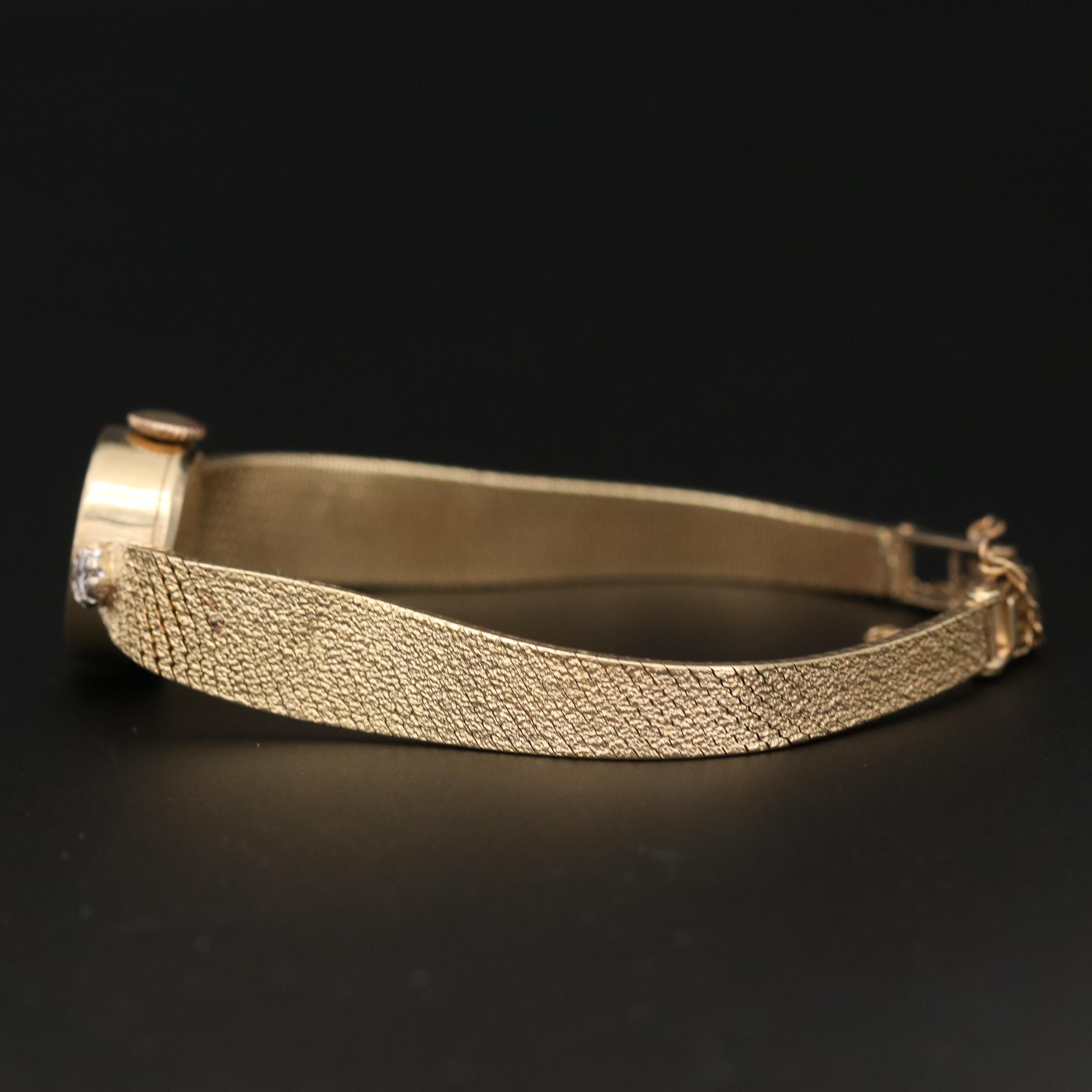 14K Gold Rolex "Cocktail" Diamond Watch