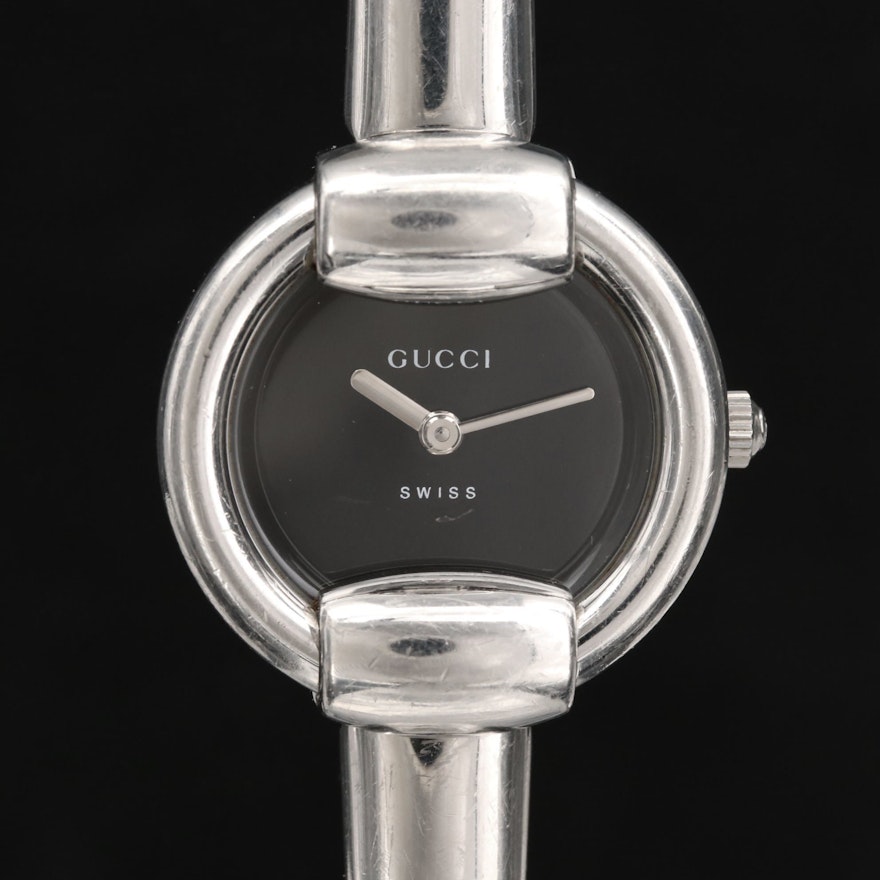 Gucci 1400L Stainless Steel Quartz Wristwatch