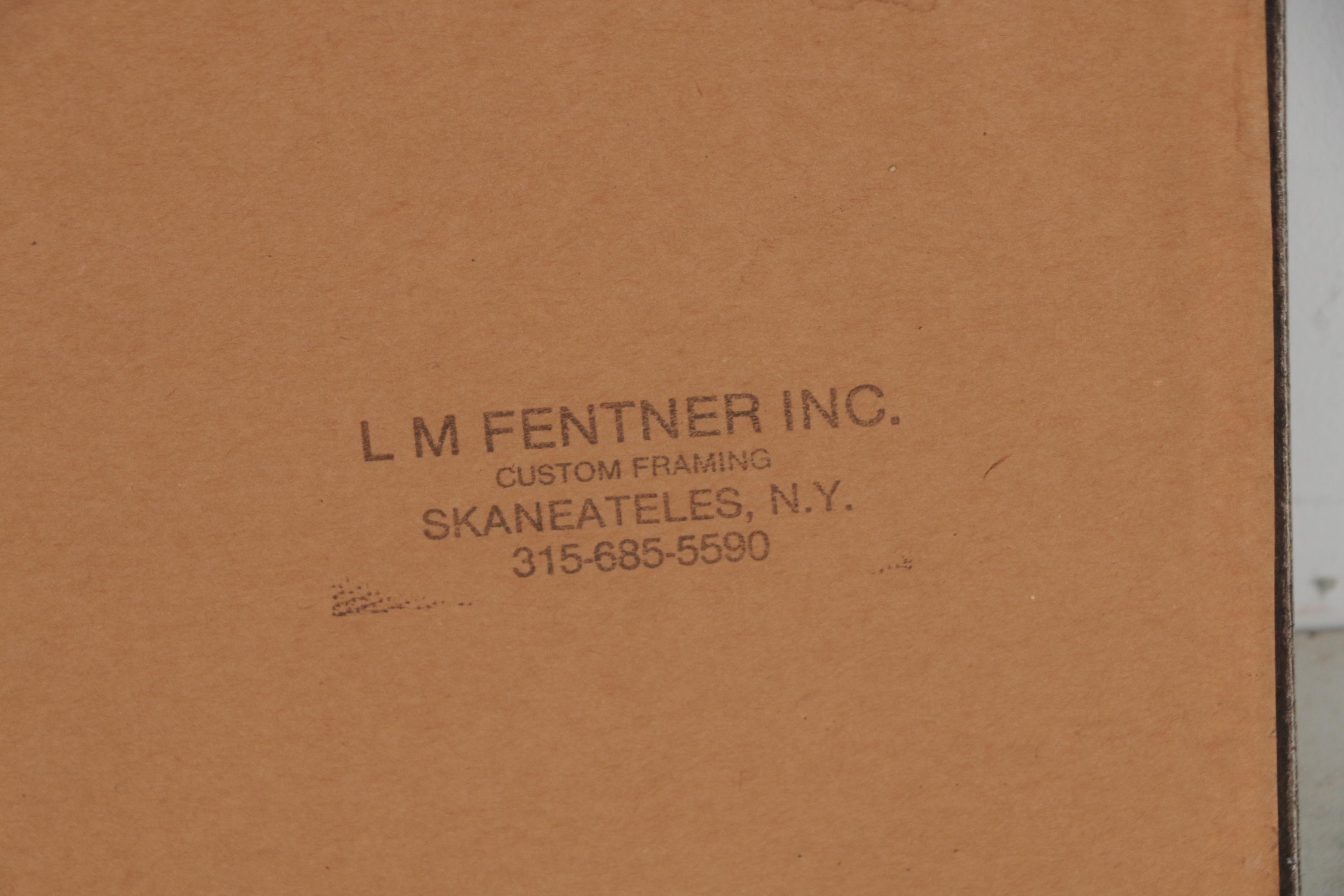 William Charles Palmer Watercolor Painting "Artist in a Landscape", 1947