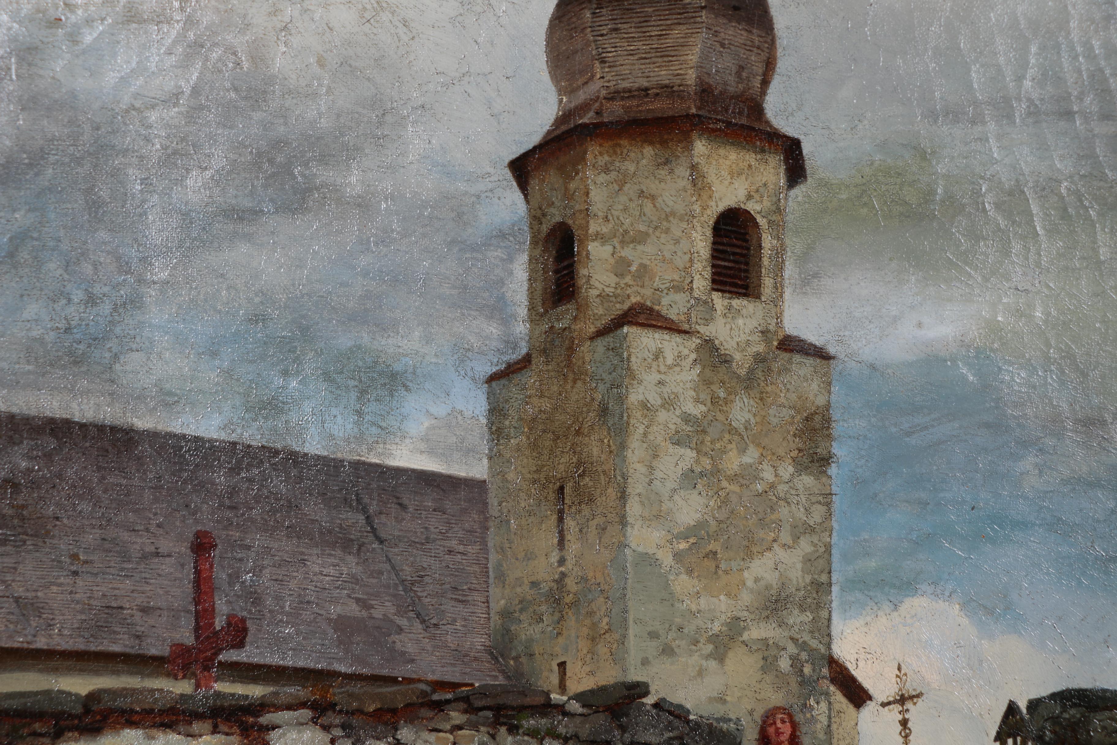 Wilhelm Riefstahl Oil Painting, 19th Century