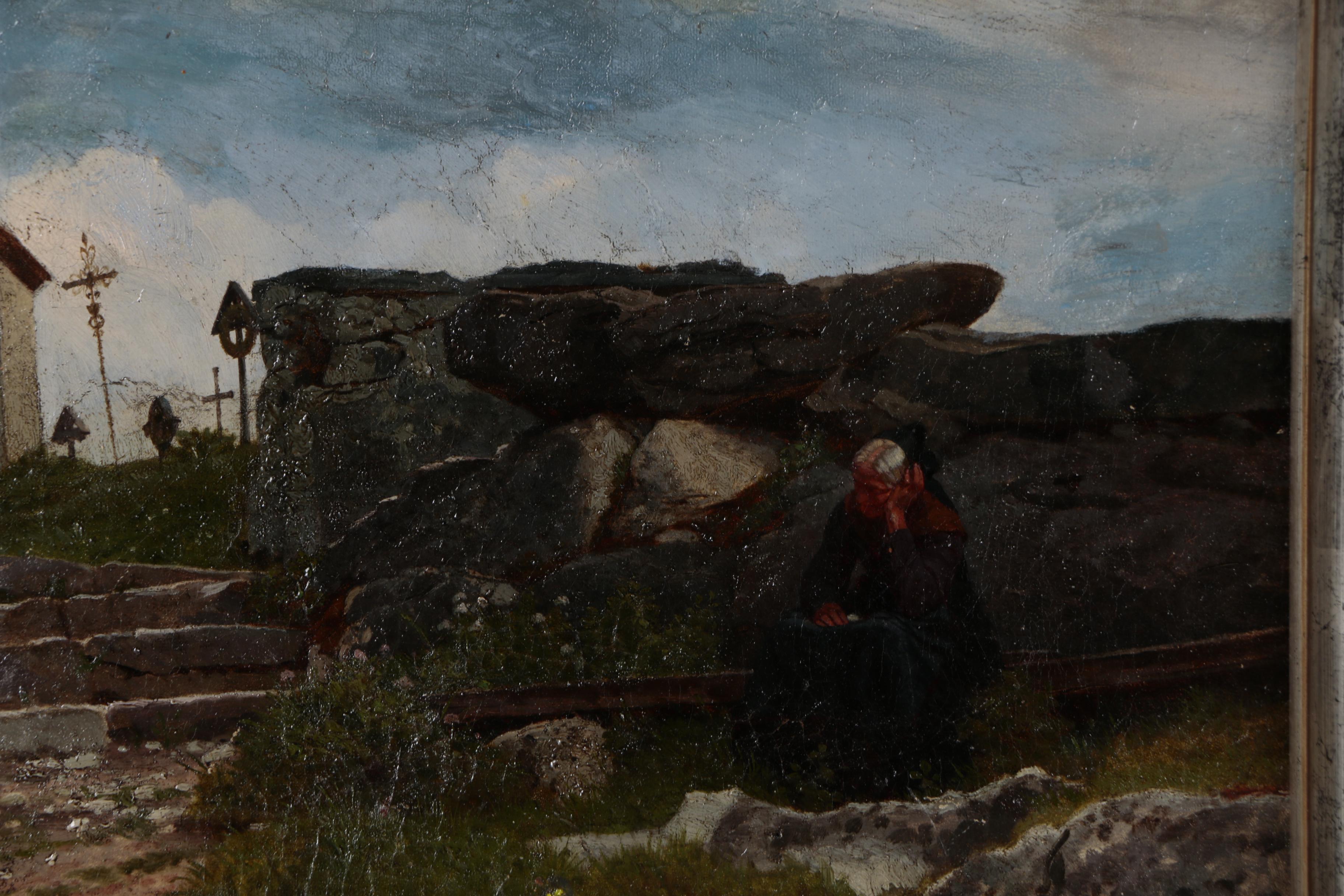 Wilhelm Riefstahl Oil Painting, 19th Century