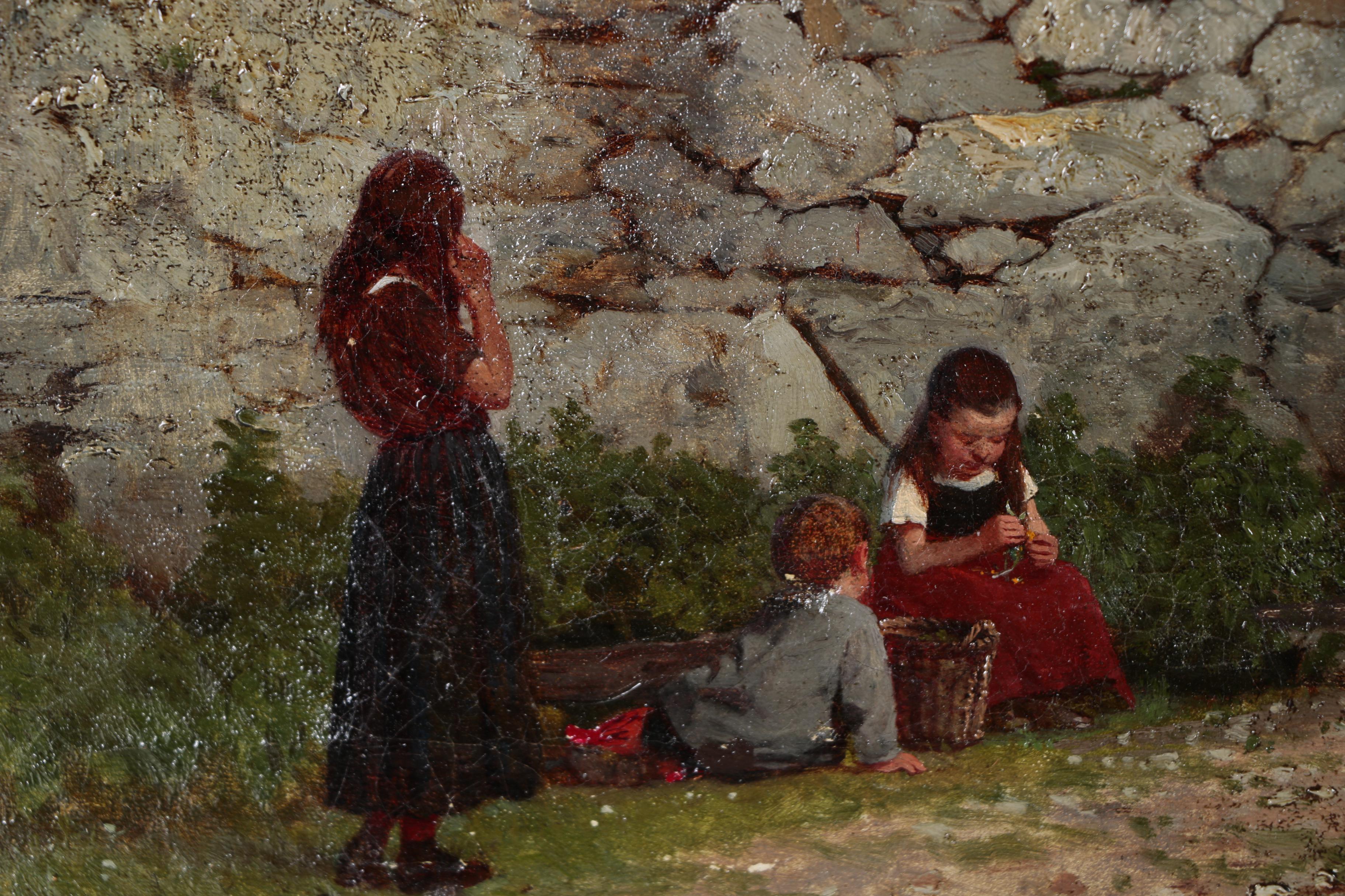 Wilhelm Riefstahl Oil Painting, 19th Century