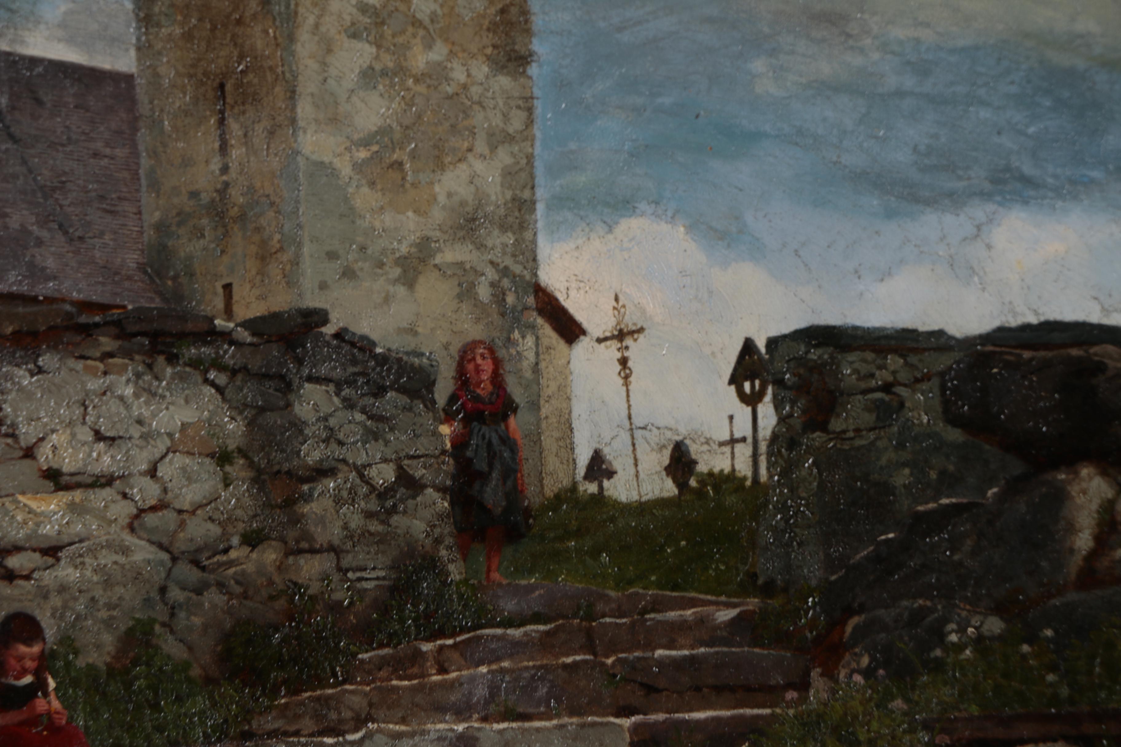 Wilhelm Riefstahl Oil Painting, 19th Century