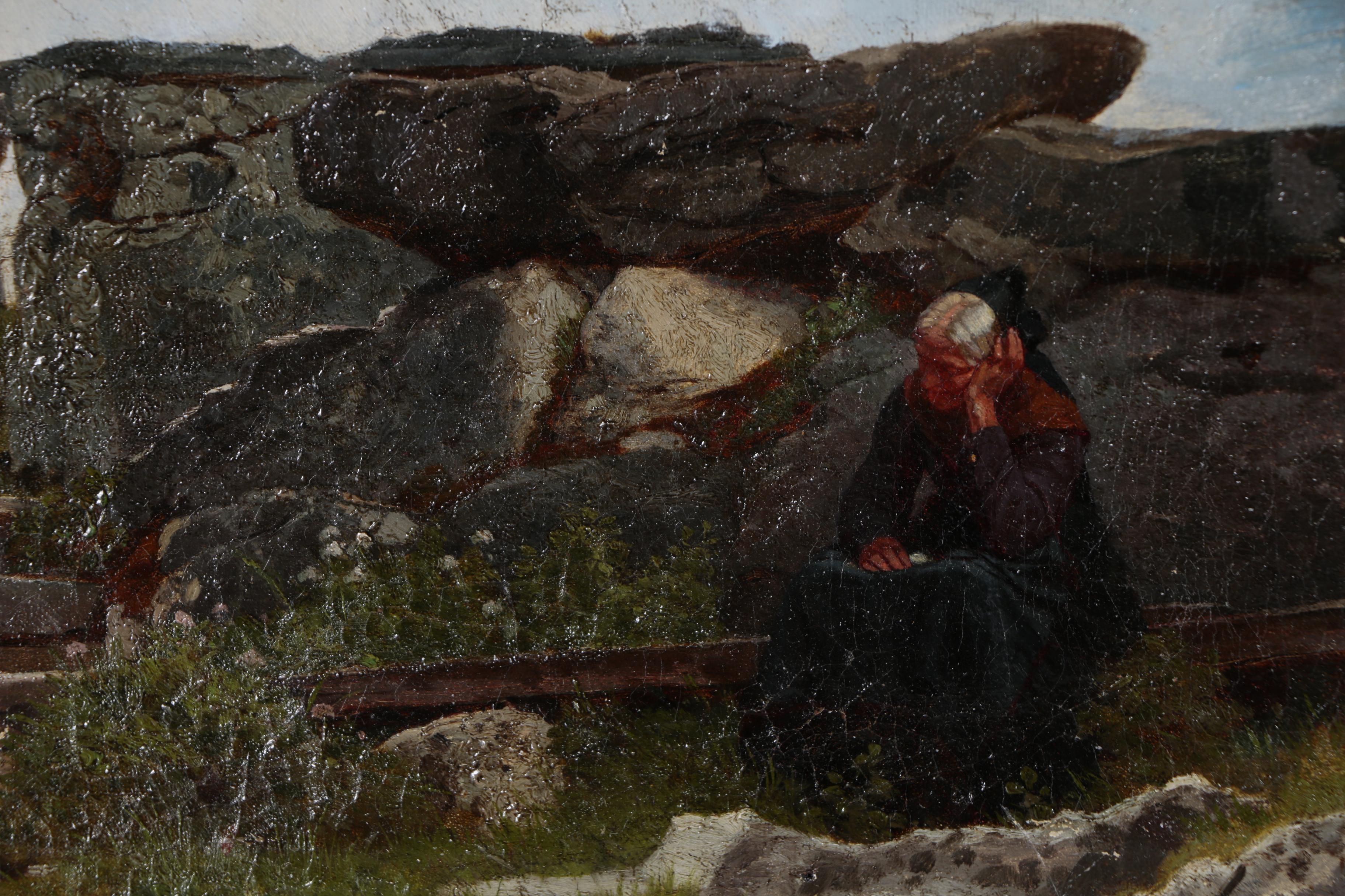 Wilhelm Riefstahl Oil Painting, 19th Century