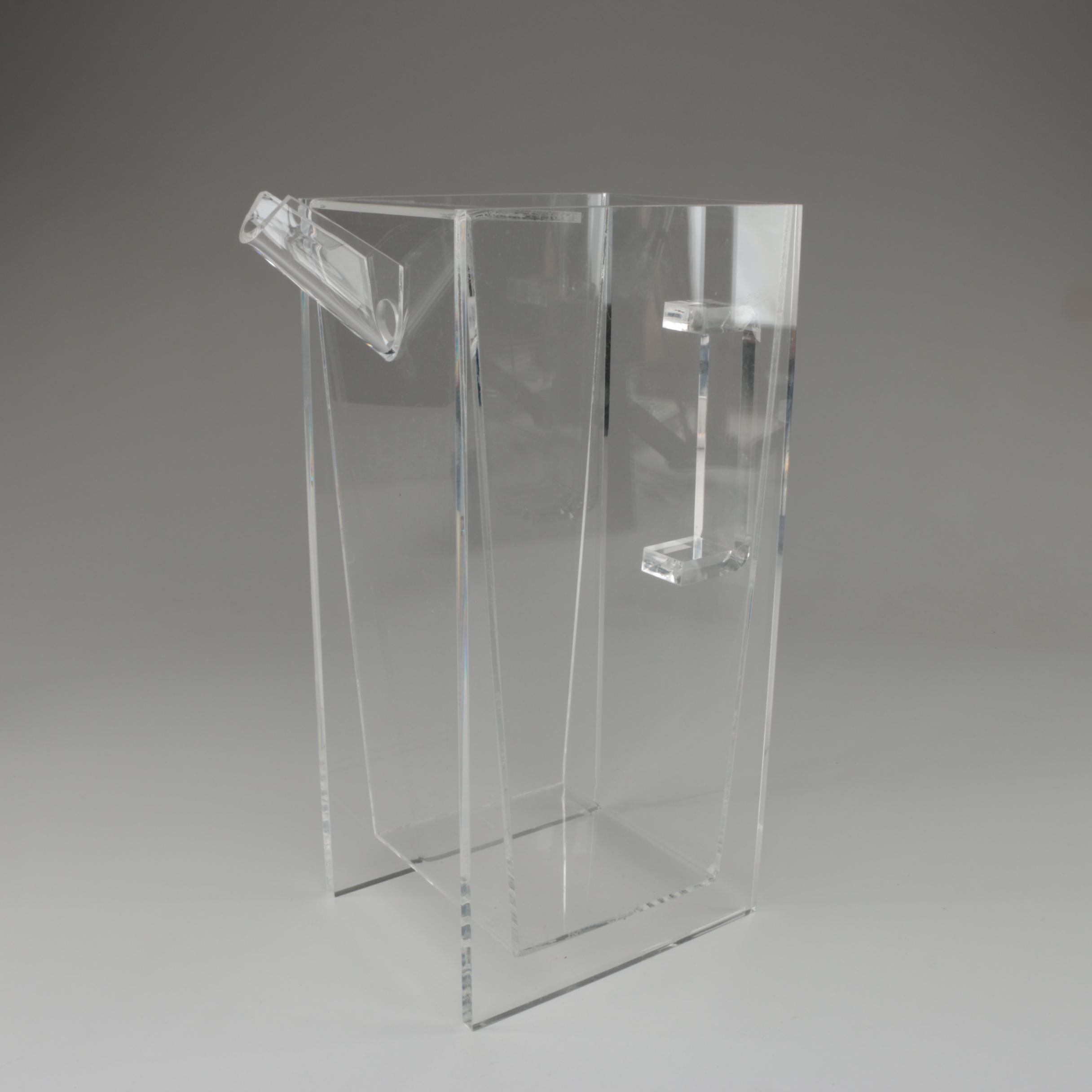 Danish Modern Style Acrylic Double layered Pitcher