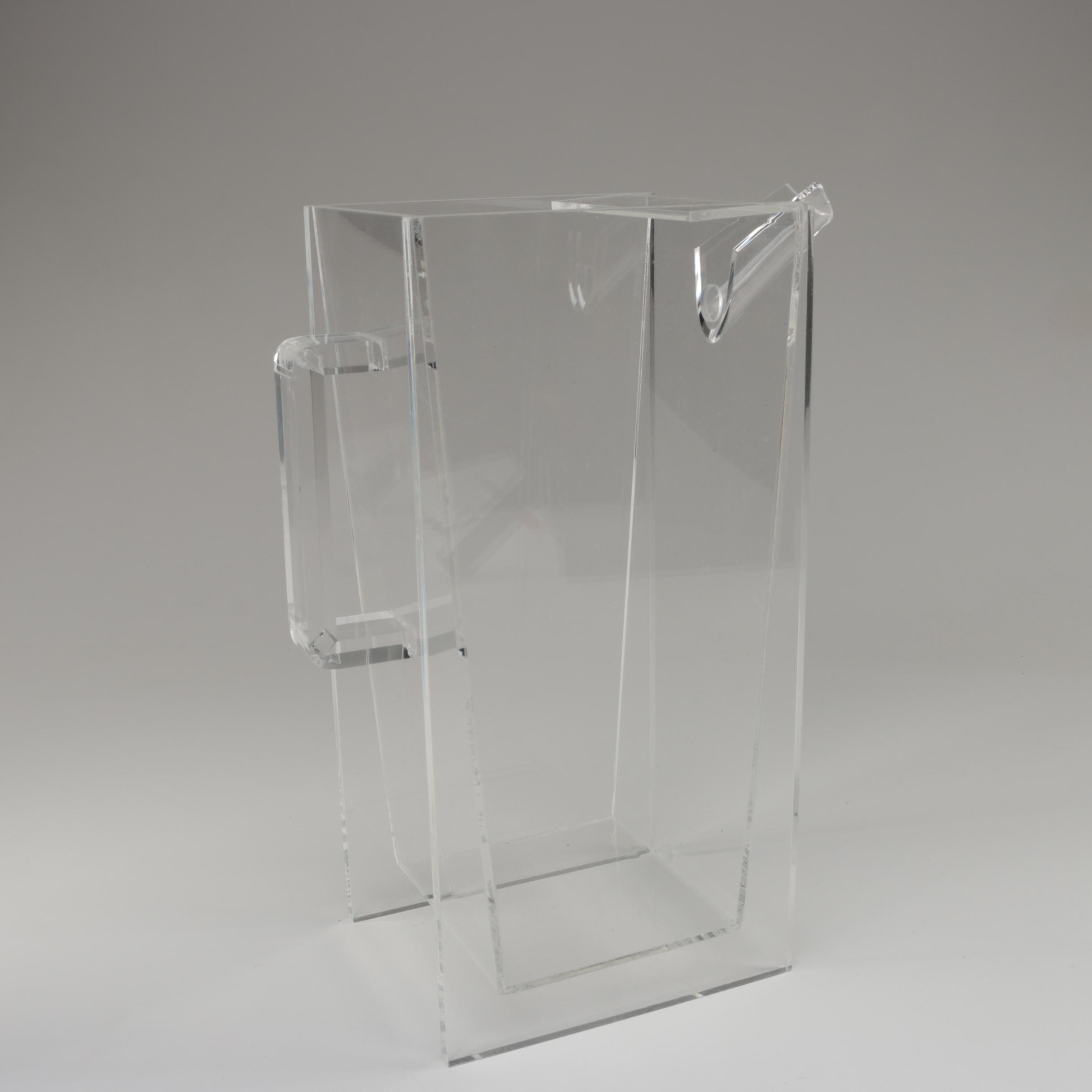 Danish Modern Style Acrylic Double layered Pitcher