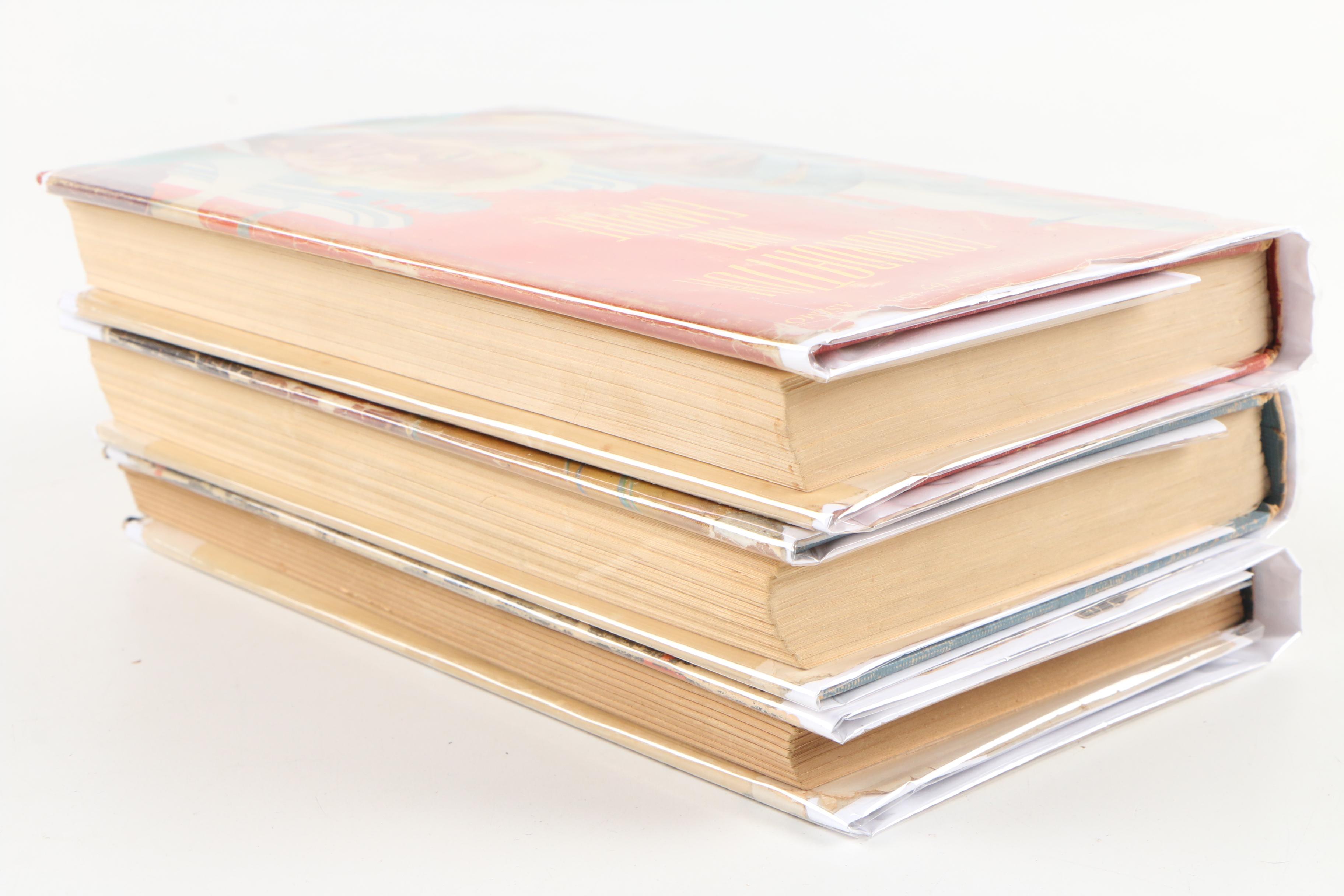 Rare Isaac Asimov Signed First Editions "The Foundation Trilogy"