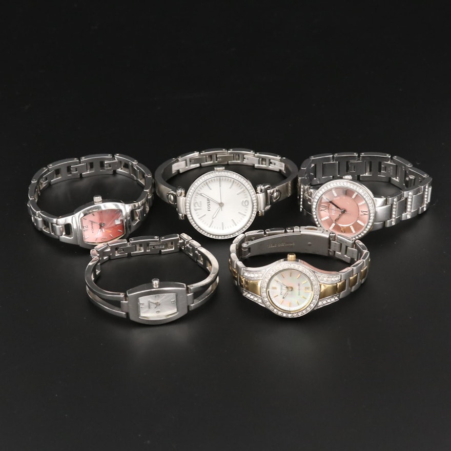 Fossil Stainless Steel Quartz Fashion Watches