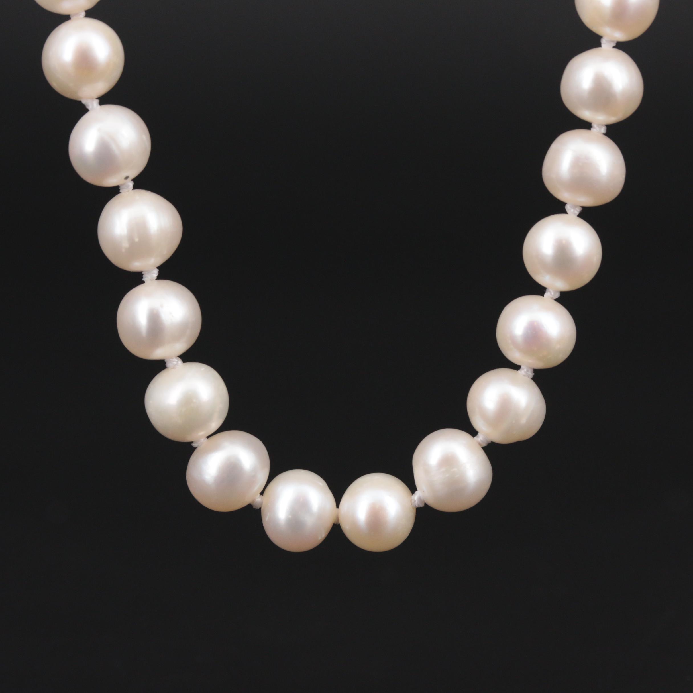 Endless Cultured Pearl Necklace