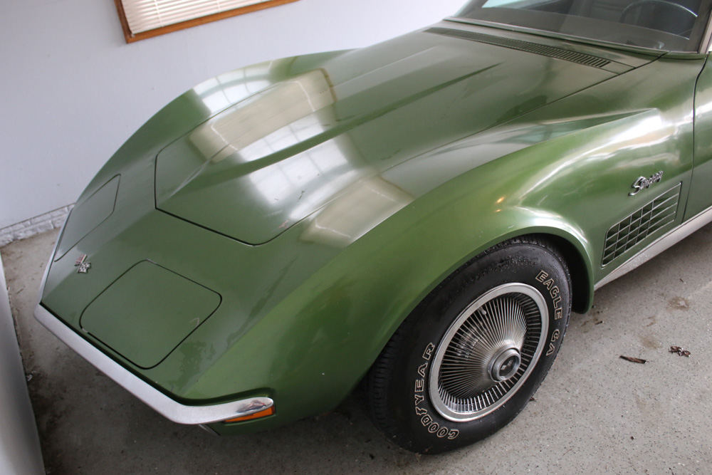 1972 Chevrolet Corvette Stingray Sport Coupe in "Elkhart Green"