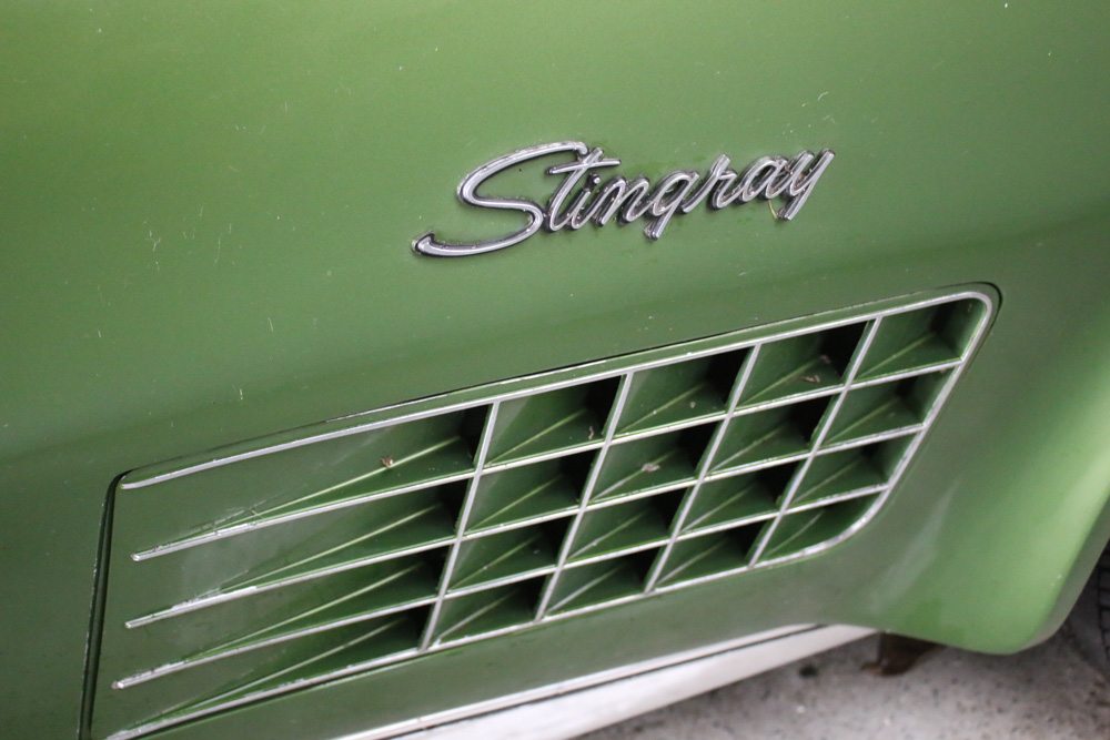 1972 Chevrolet Corvette Stingray Sport Coupe in "Elkhart Green"