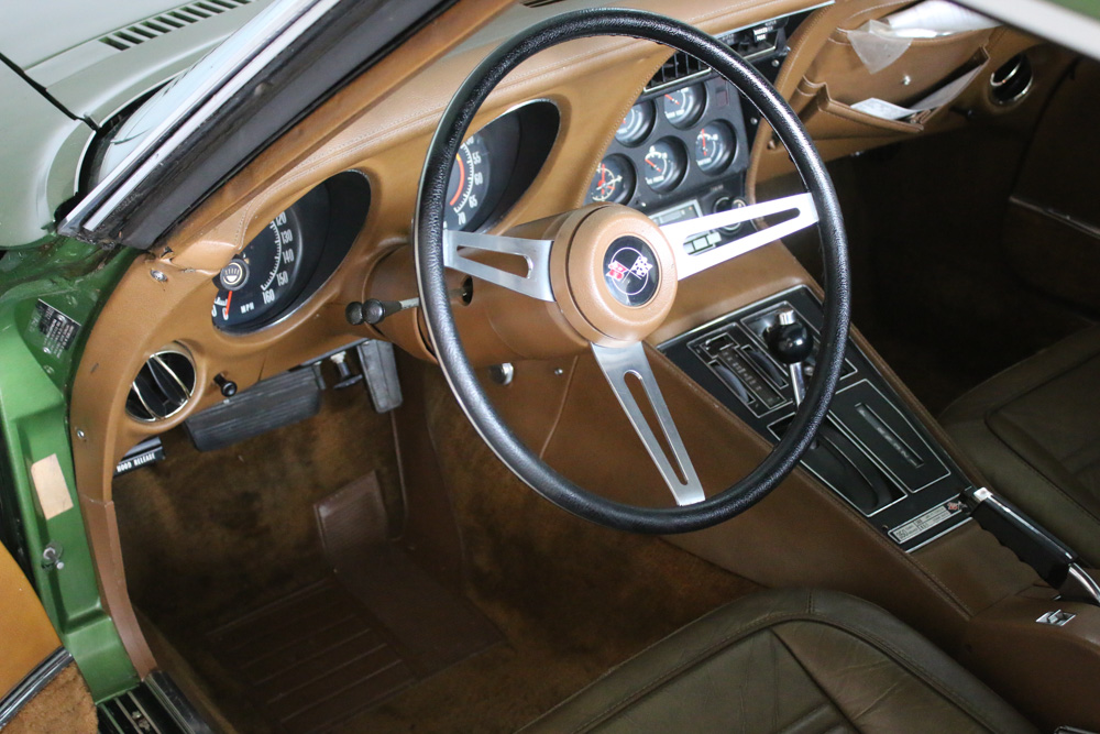 1972 Chevrolet Corvette Stingray Sport Coupe in "Elkhart Green"