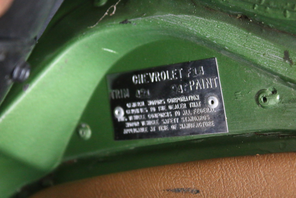 1972 Chevrolet Corvette Stingray Sport Coupe in "Elkhart Green"