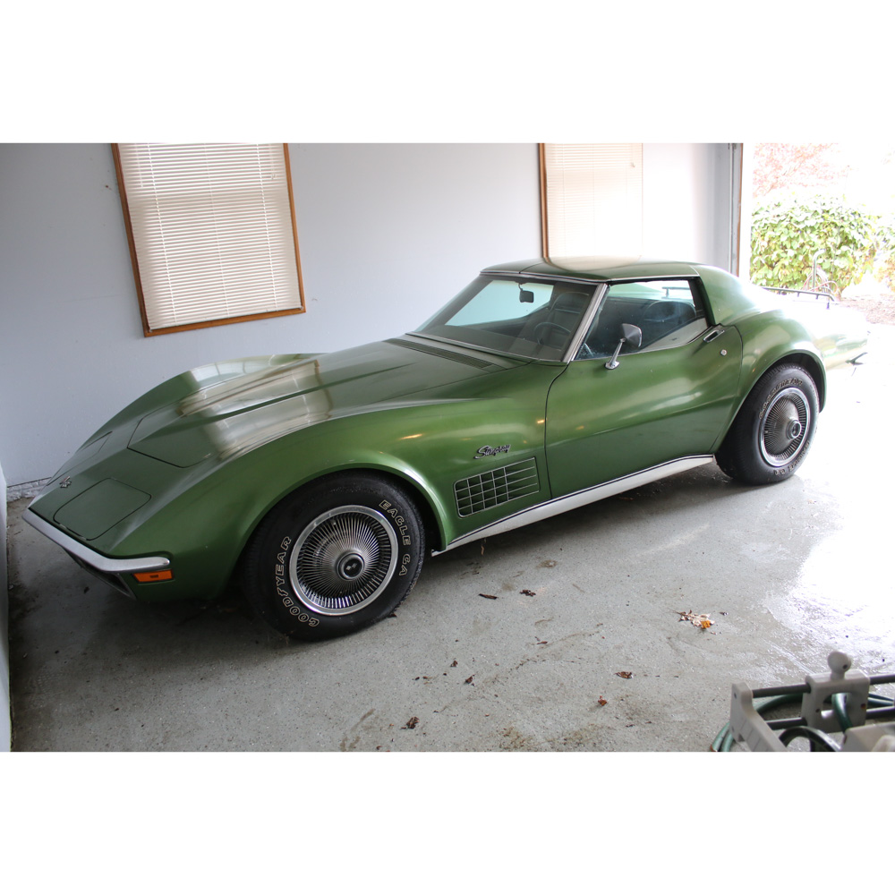 1972 Chevrolet Corvette Stingray Sport Coupe in "Elkhart Green"