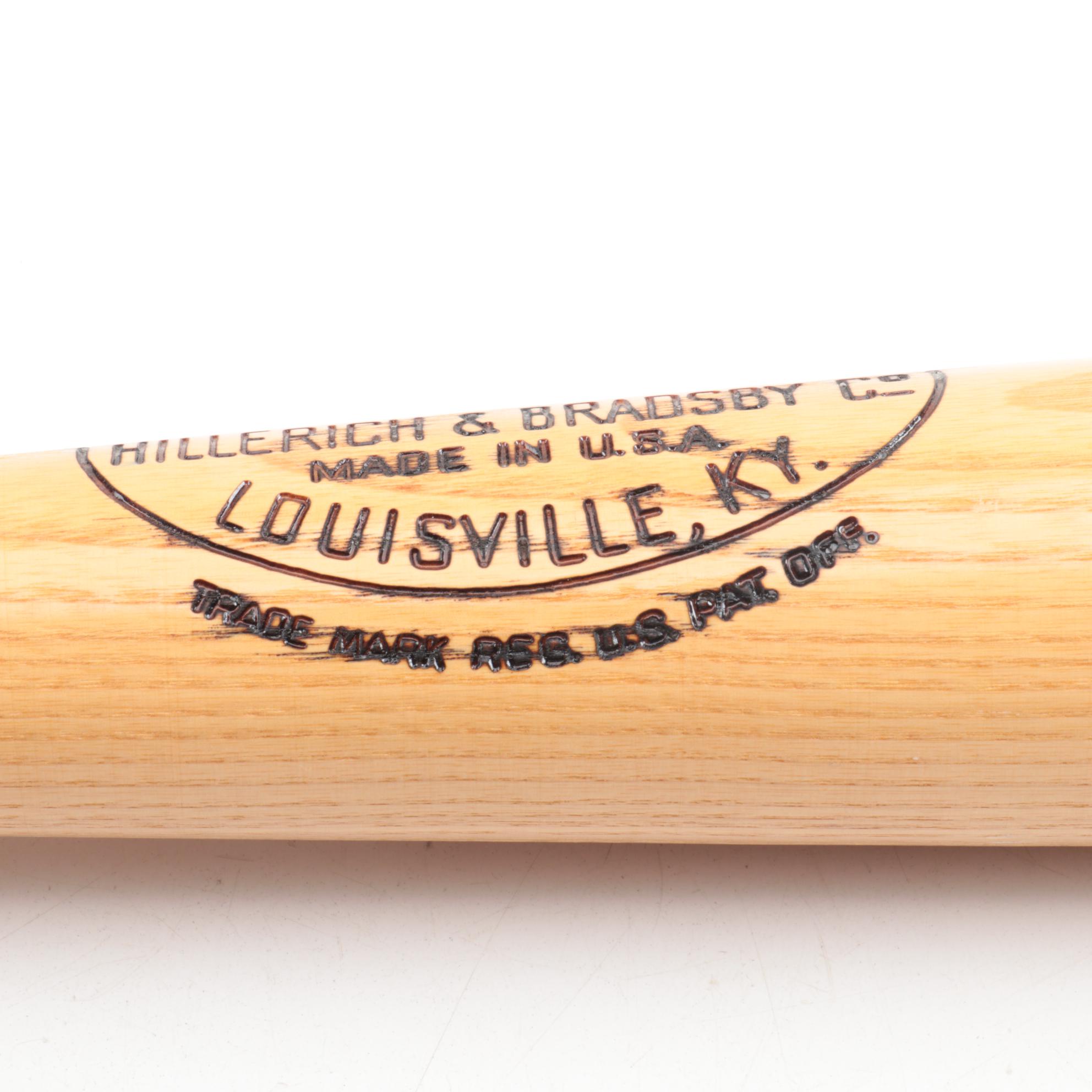 George "Babe" Ruth Louisville Slugger Full Size Model Baseball Bat, circa 1980s