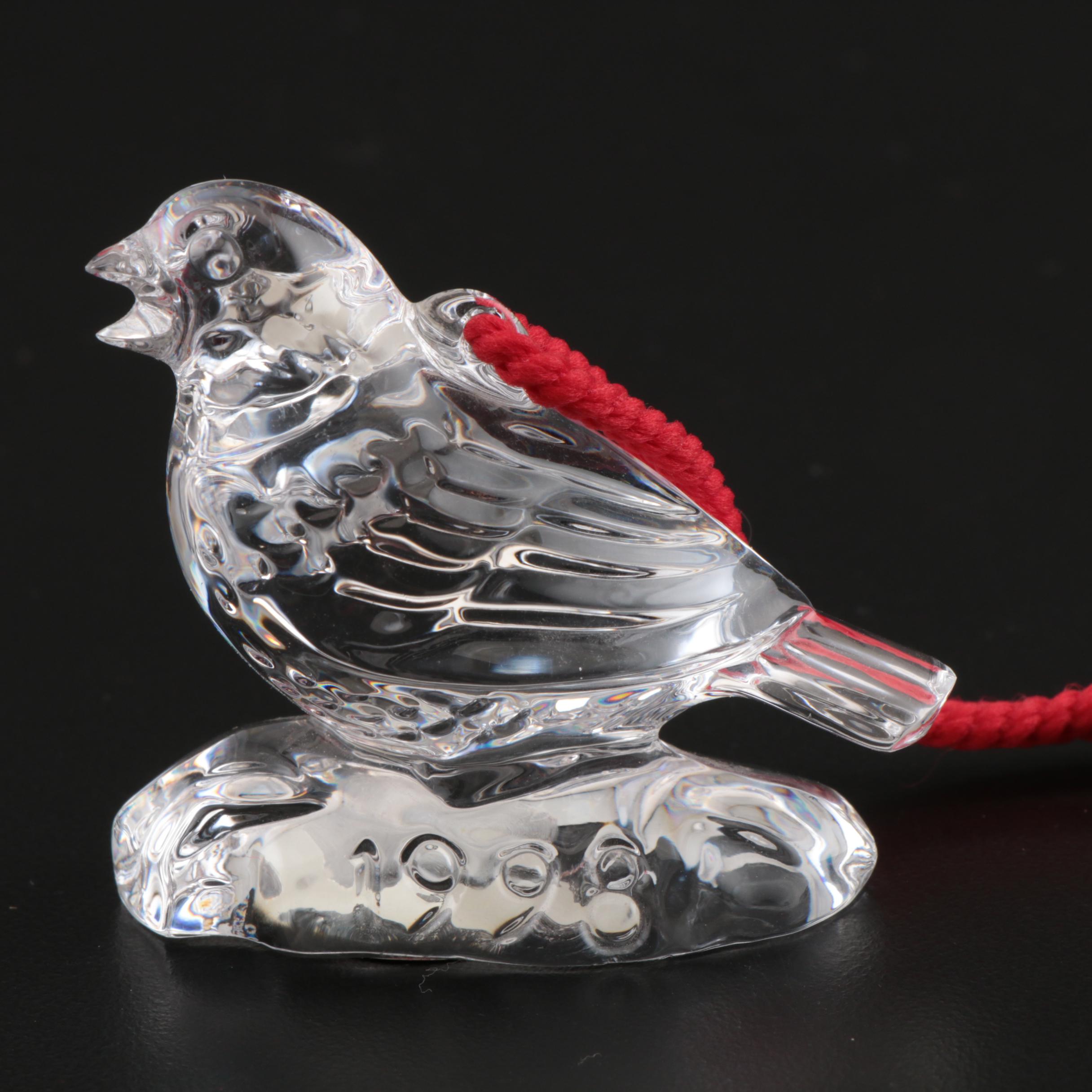 Waterford "Twelve Days of Christmas" Crystal Ornaments