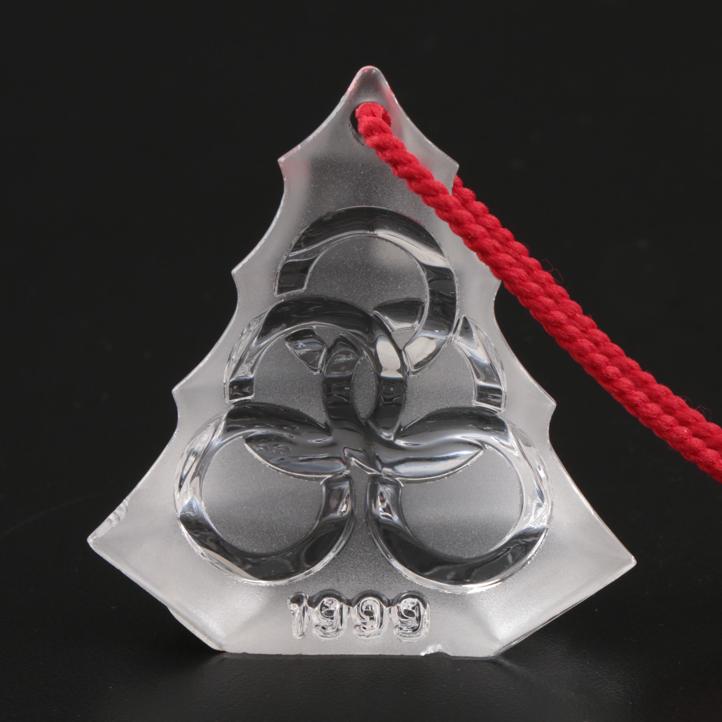 Waterford "Twelve Days of Christmas" Crystal Ornaments