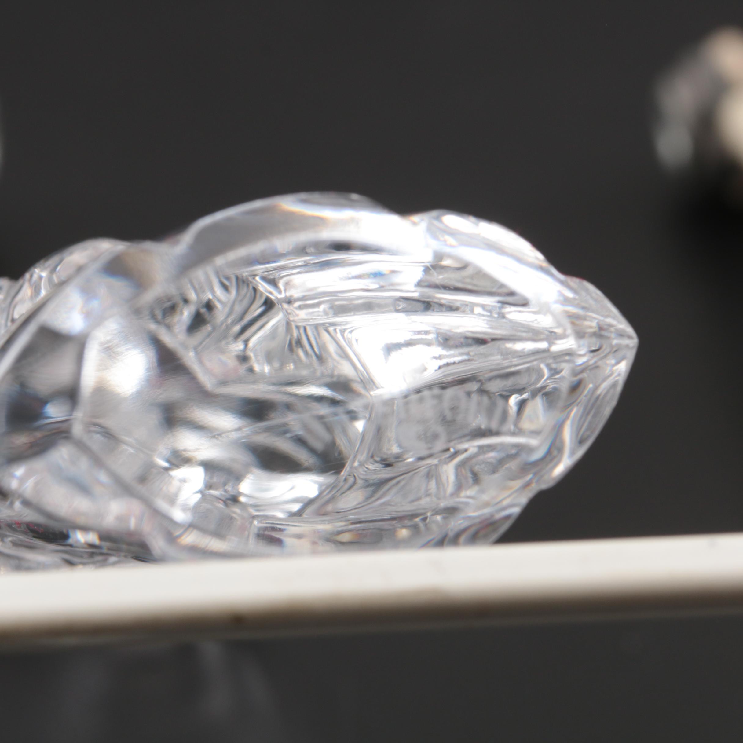 Waterford "Lismore" and "Angel" Collection Crystal Ornaments