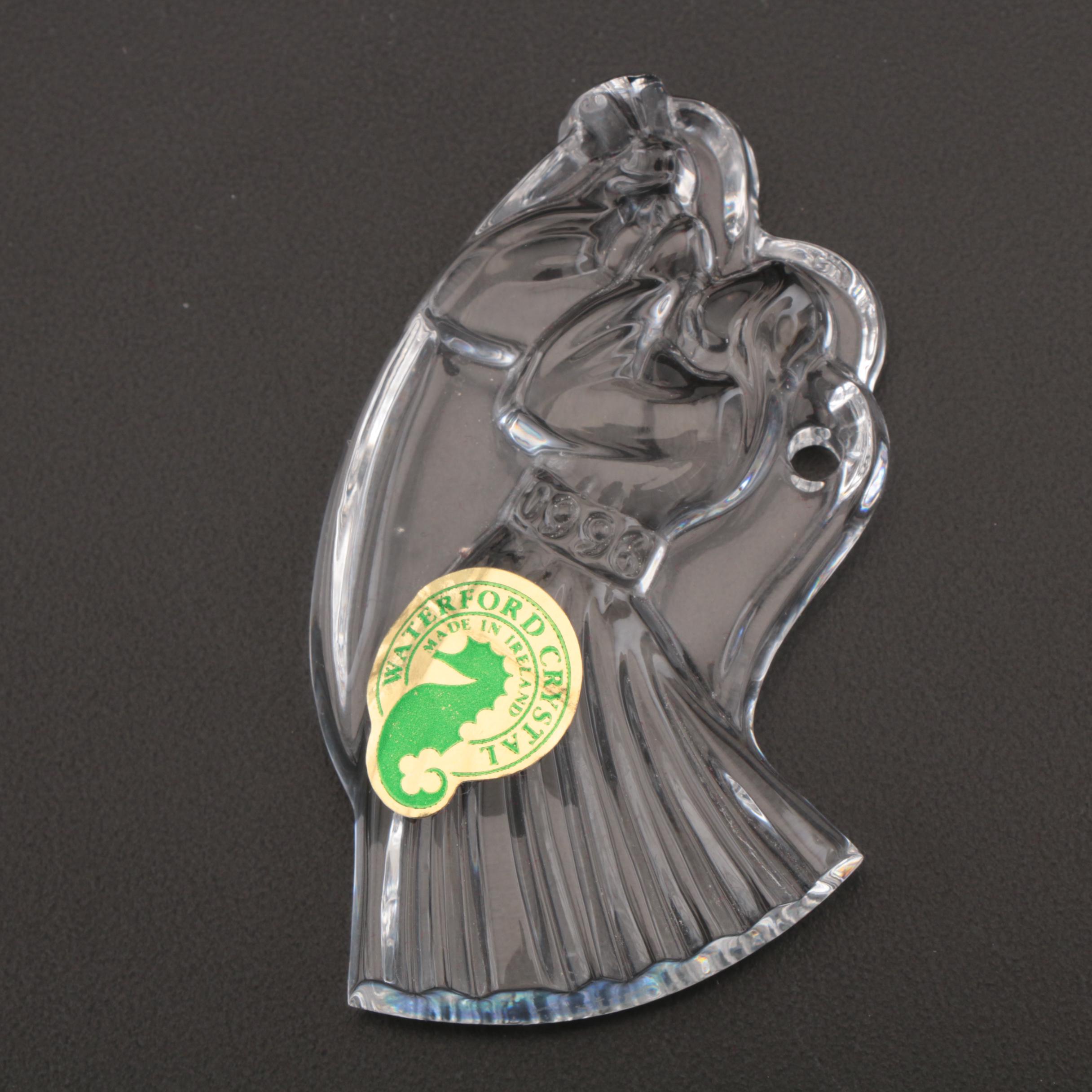 Waterford "Lismore" and "Angel" Collection Crystal Ornaments